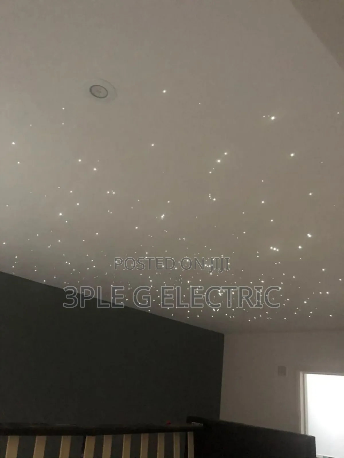 Top Notch Optic Fibre Pop Star Ceiling Design Light