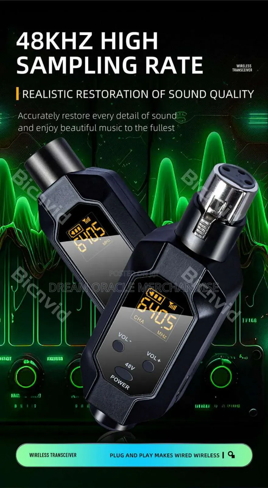 Microphone Wireless Transmission