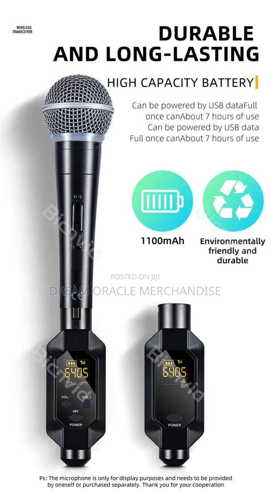 Microphone Wireless Transmission