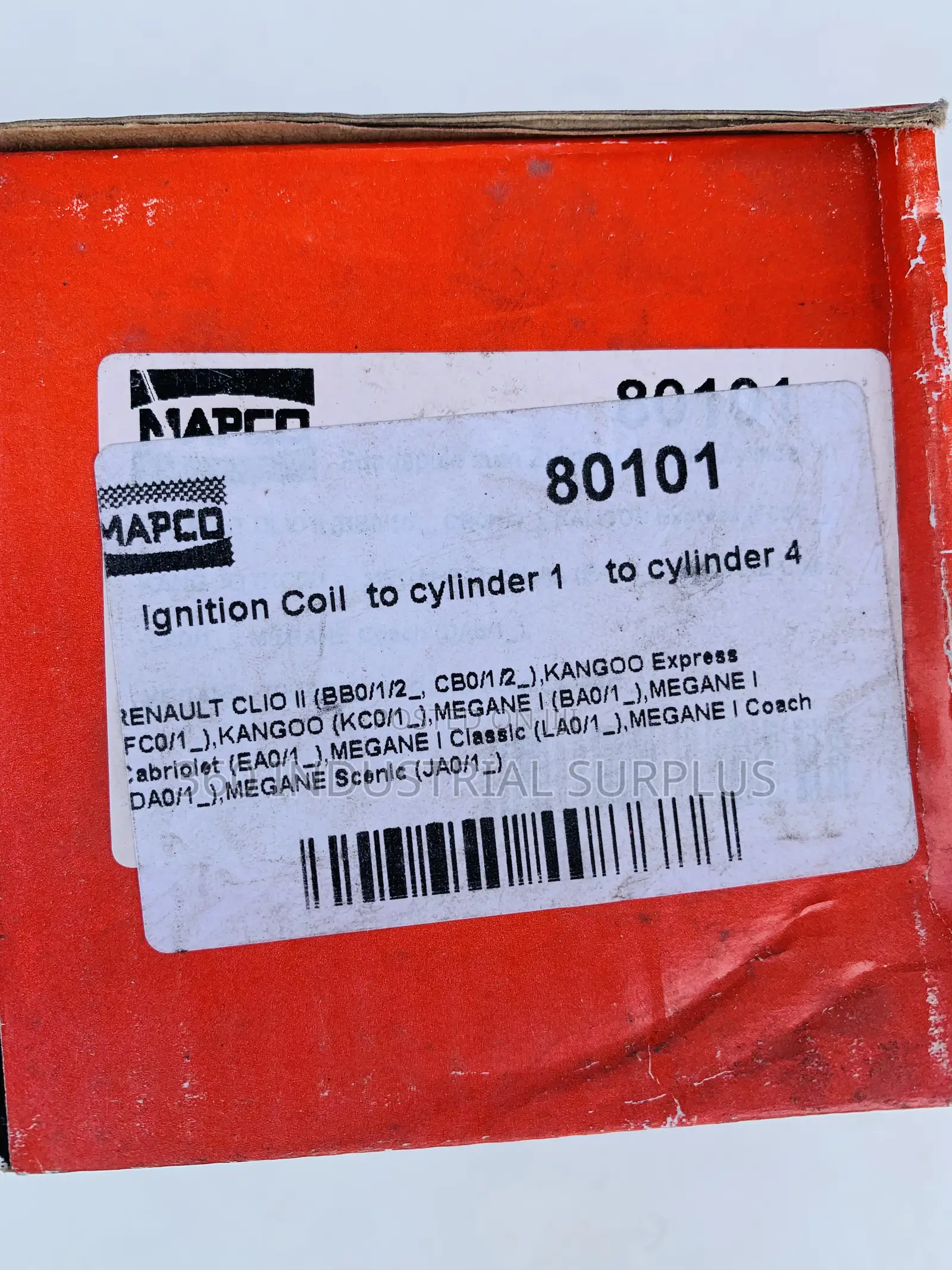 Mapco 80101 Ignition Coil for Renault Megane, Kangoo, Clio