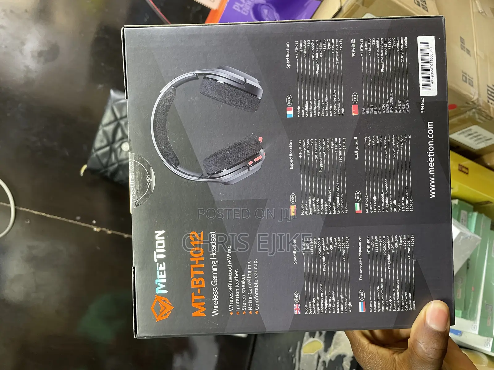 Mt-Bth012 Wreless Gaming Headset