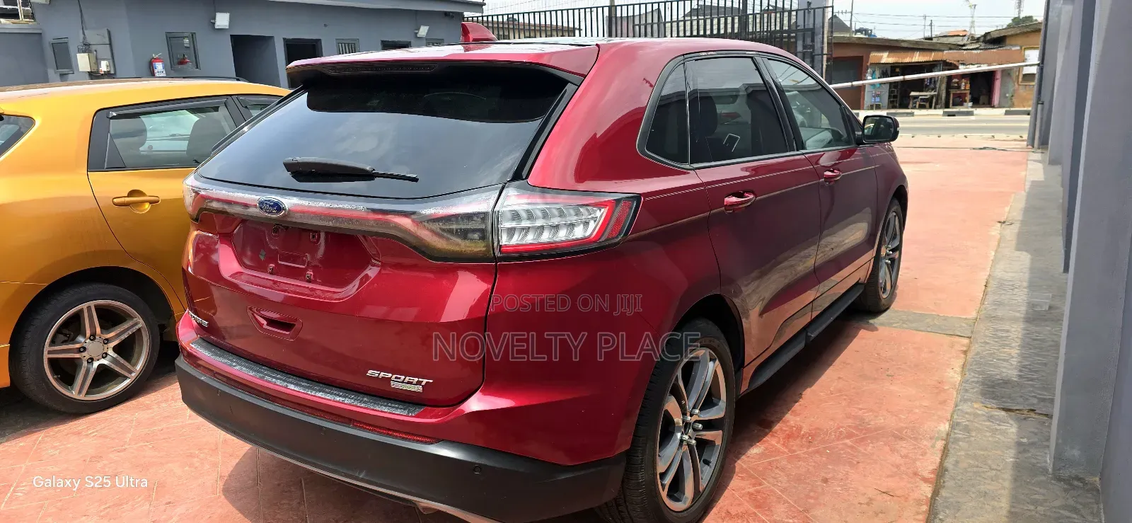 Ford Edge Sport 4dr SUV AWD (2.7L 6cyl Turbo 6A) 2015 Burgundy