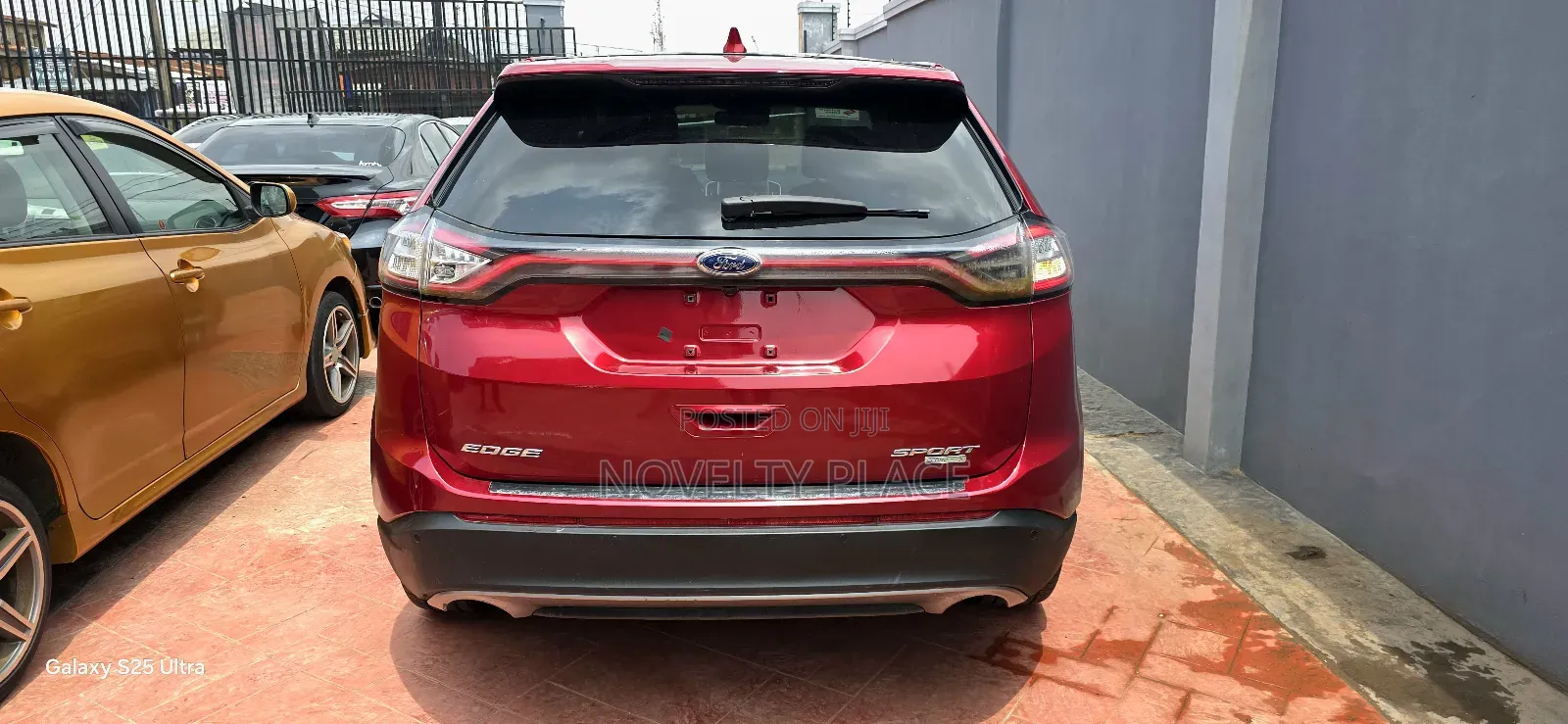 Ford Edge Sport 4dr SUV AWD (2.7L 6cyl Turbo 6A) 2015 Burgundy