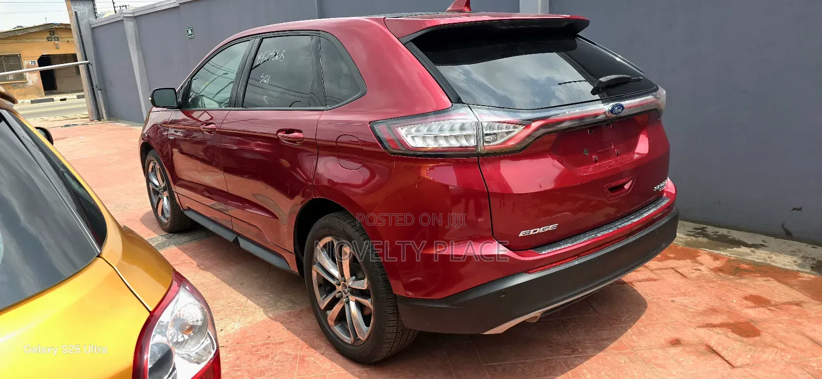 Ford Edge Sport 4dr SUV AWD (2.7L 6cyl Turbo 6A) 2015 Burgundy