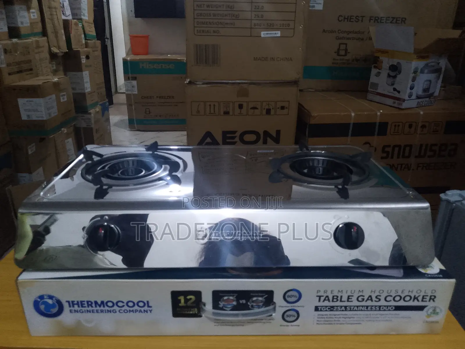 Easy Cook Haier Thermocool Table Top Gas Cookers