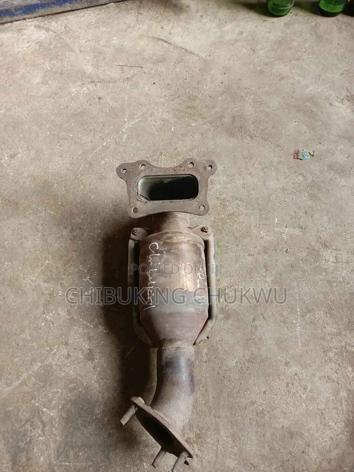 Honda Cr-v 2019 2.4l 4cl Catalytic Converter Exhaust Pot.