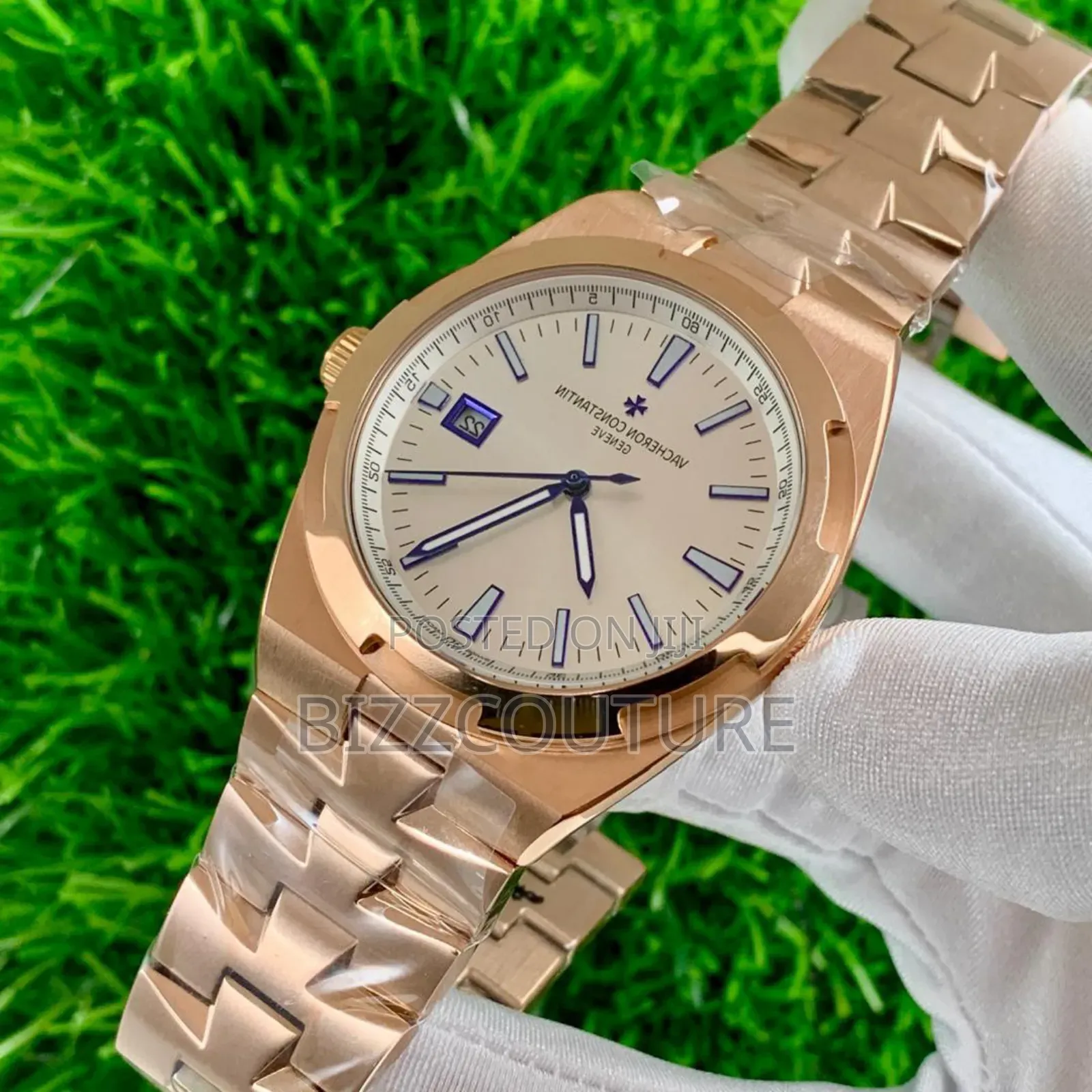 Original Vacheron Constantin Gold Stainless Steel Calendar Watch