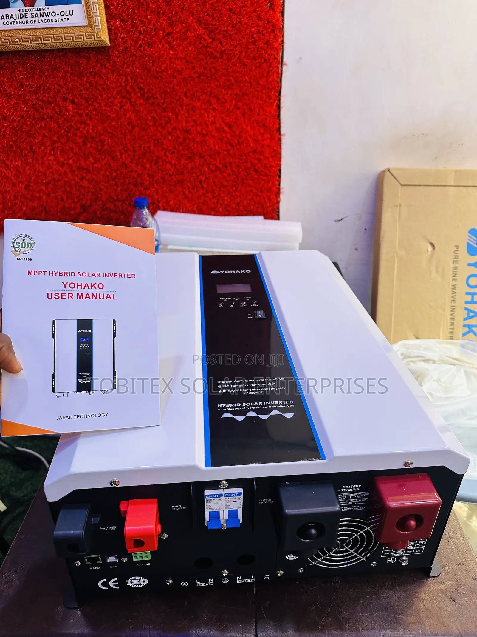 Yohako Hybrid Inverter 10kva 48v Promo