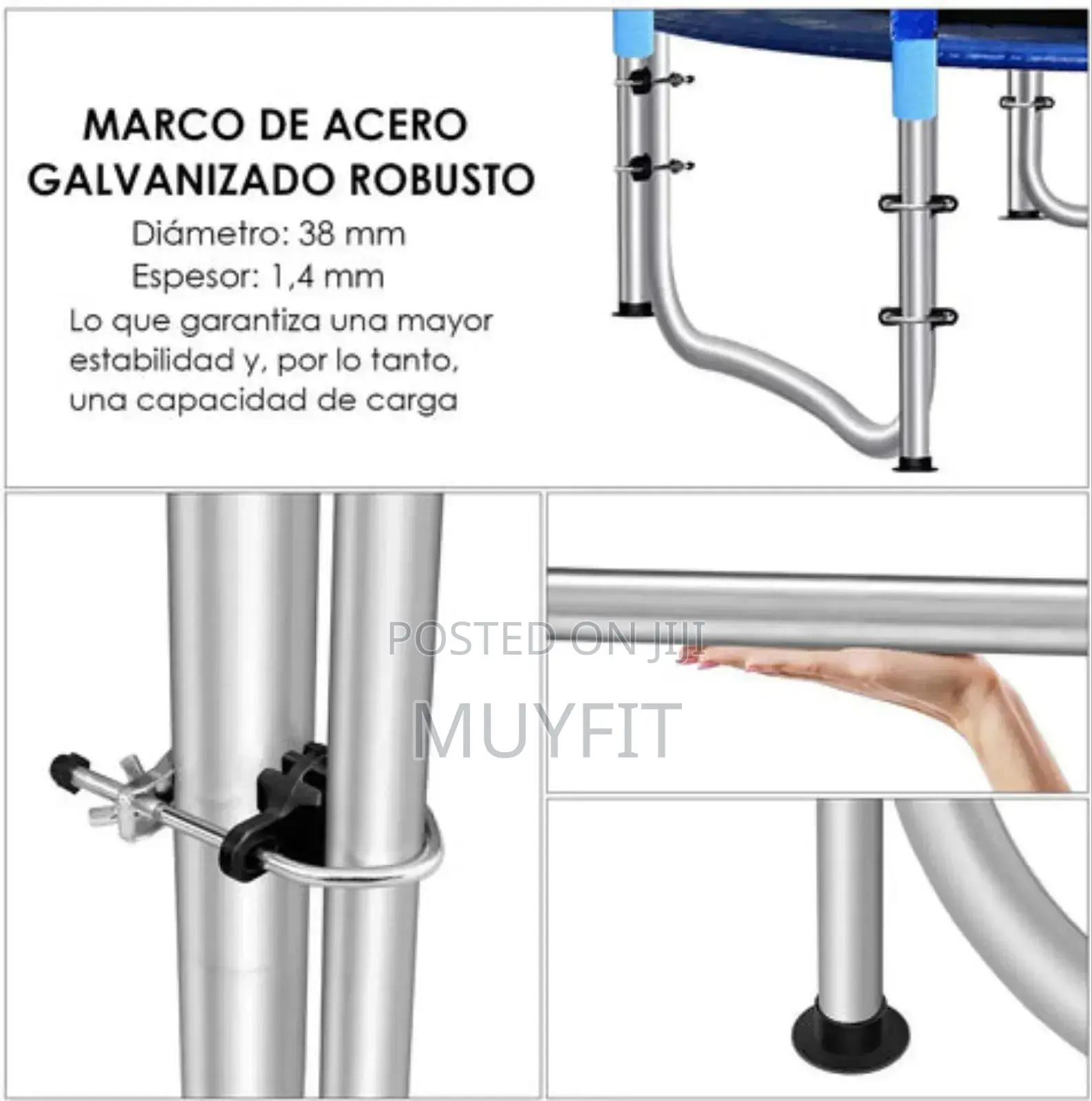 Trampoline With Ladder