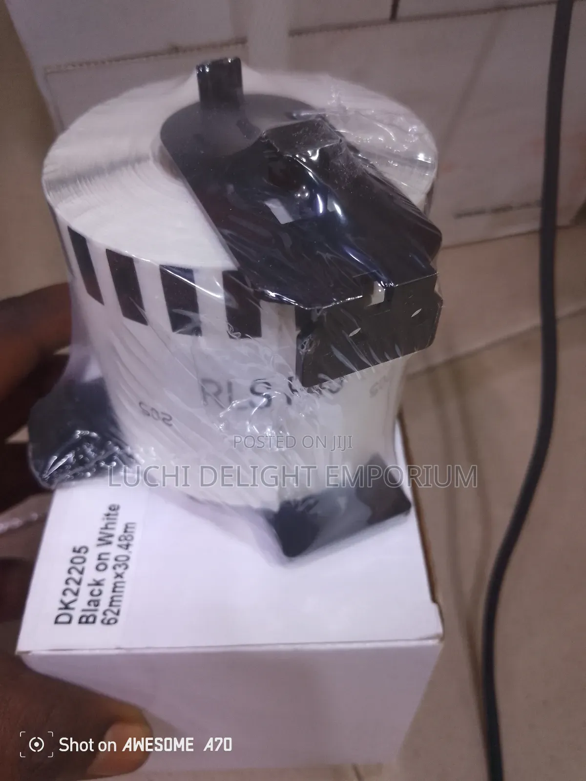 Brother Dk-22205 Continuous 62mm*30.48m Paper Roll Label