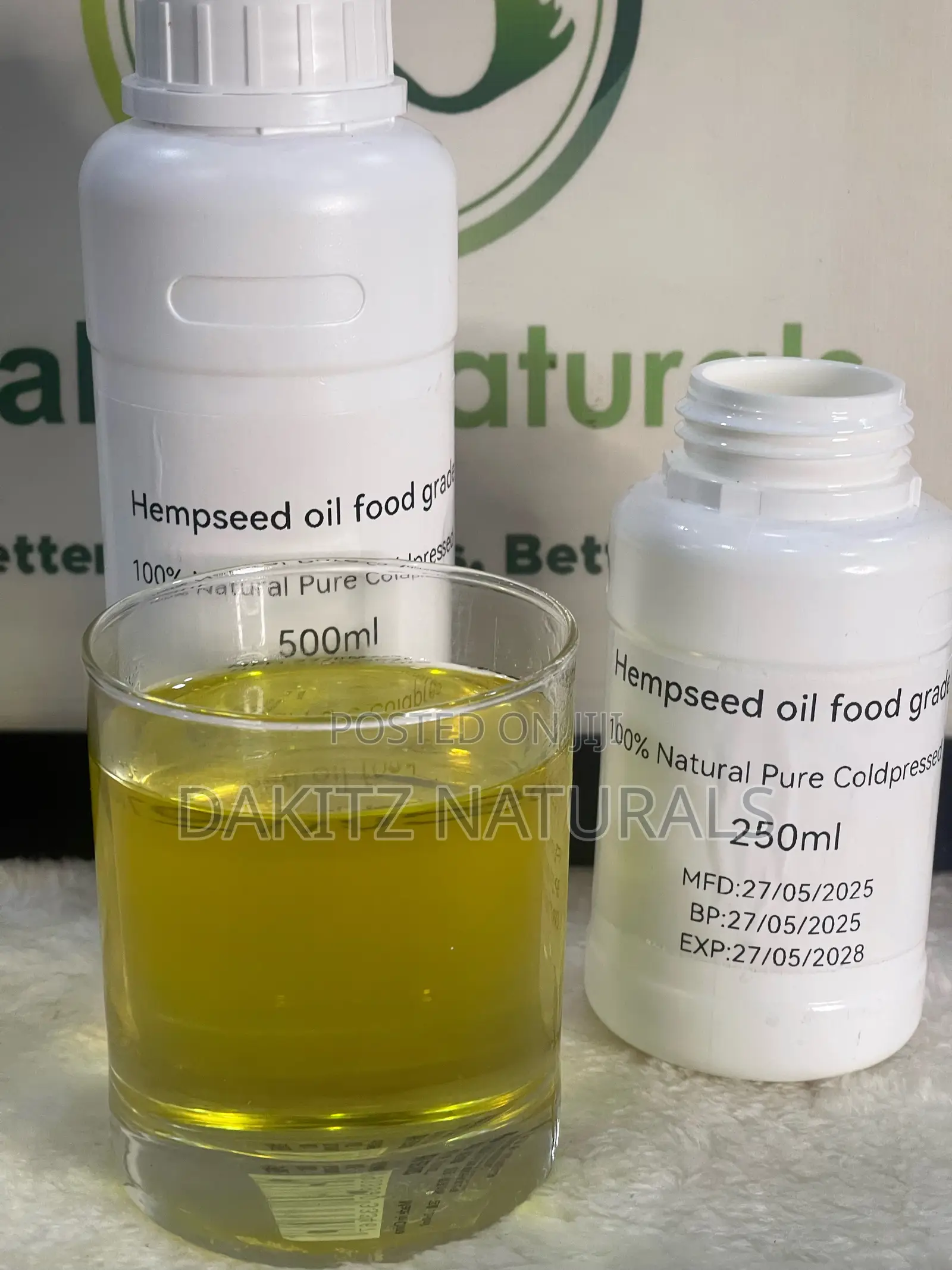 Edible Hempseed Oil 250ml