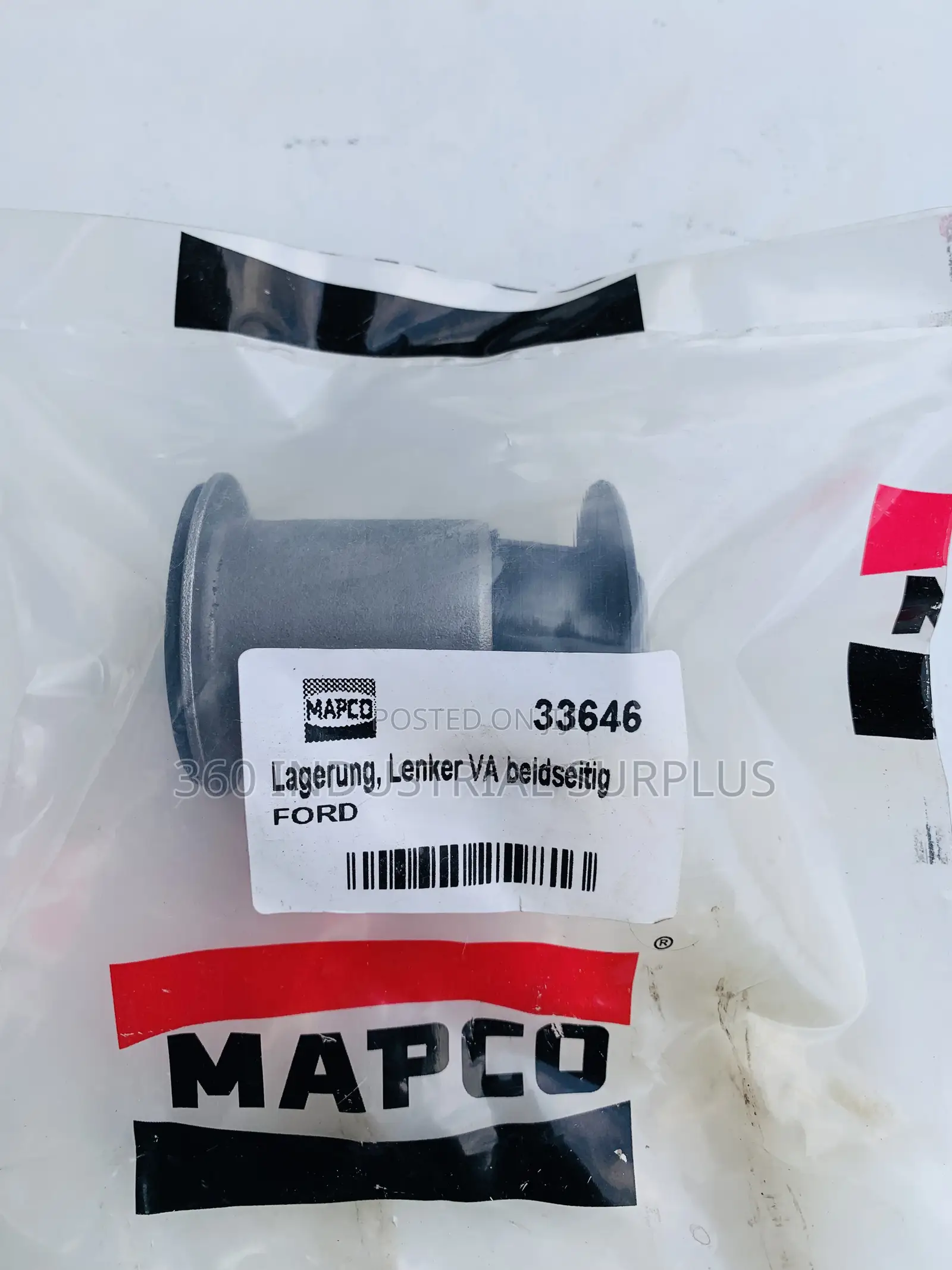 Genuine Mapco 33646 Trailing Arm/Suspension Arm Bush
