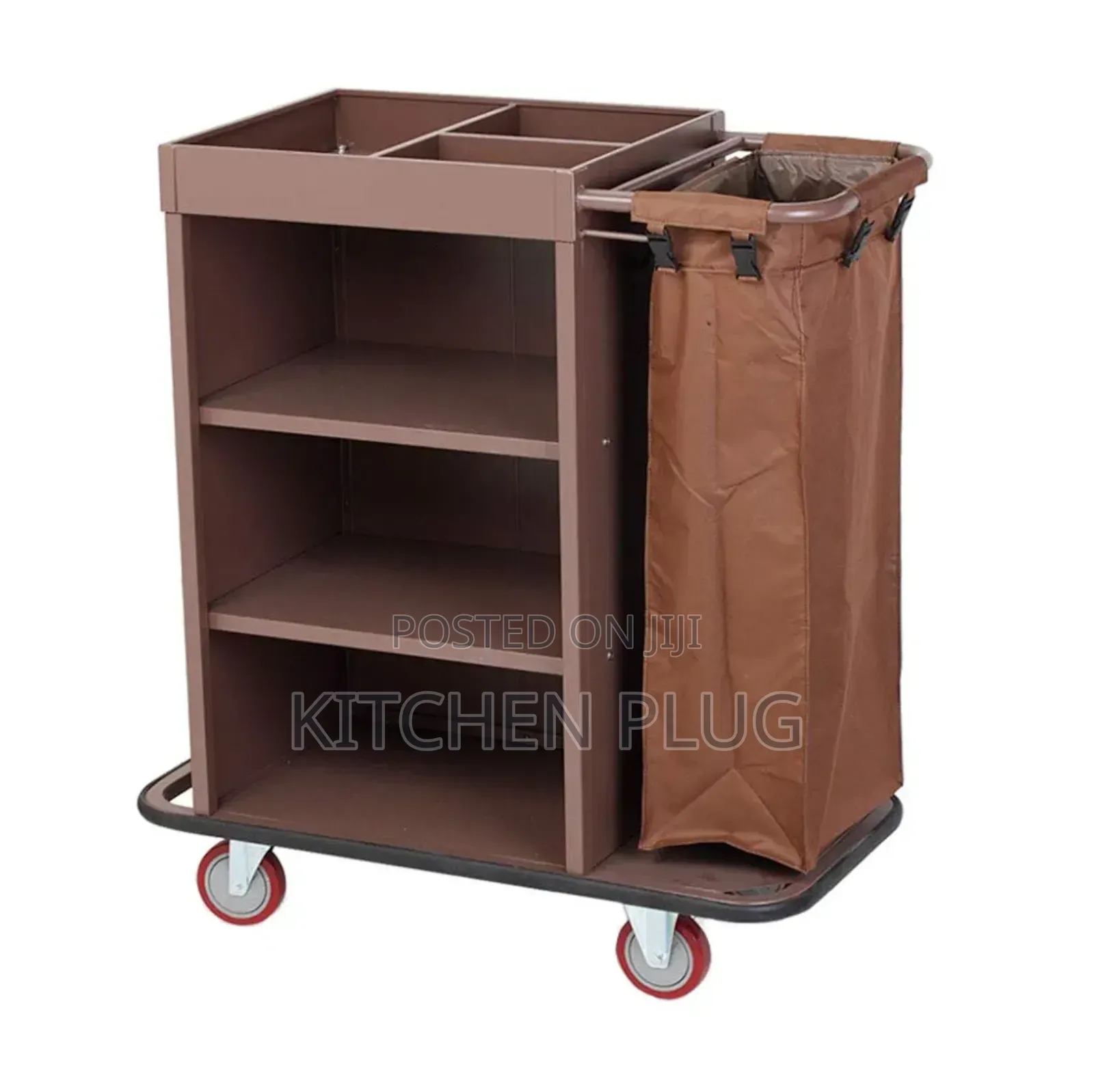 Trolley for Room Service With Single Removable Bag