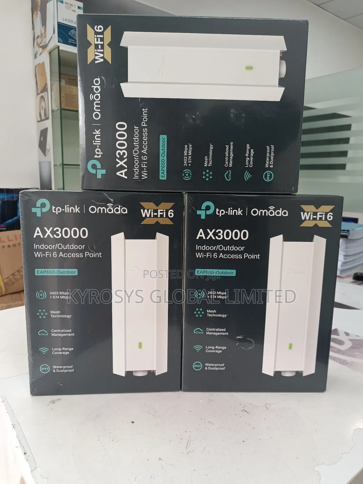 Tplink Ax3000 Wi-Fi 6 Outdoor Access Point
