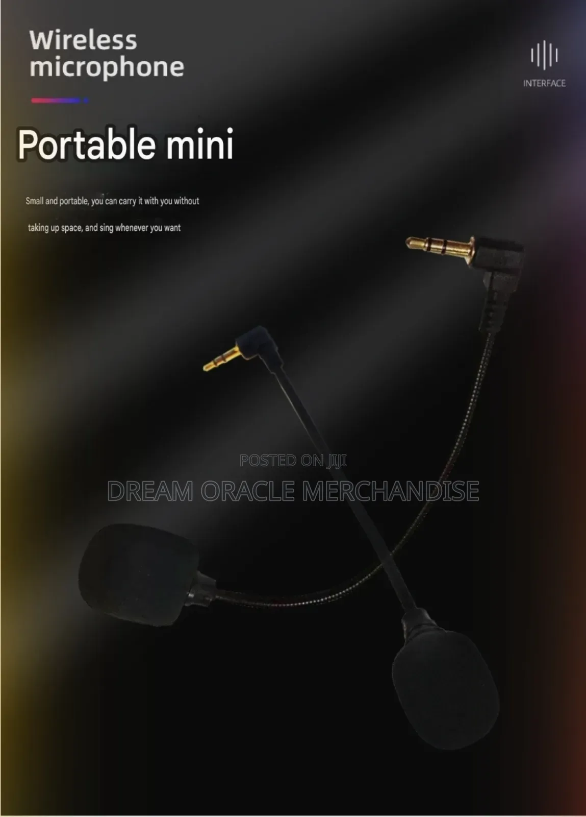 Condenser Mic for Voice Changer