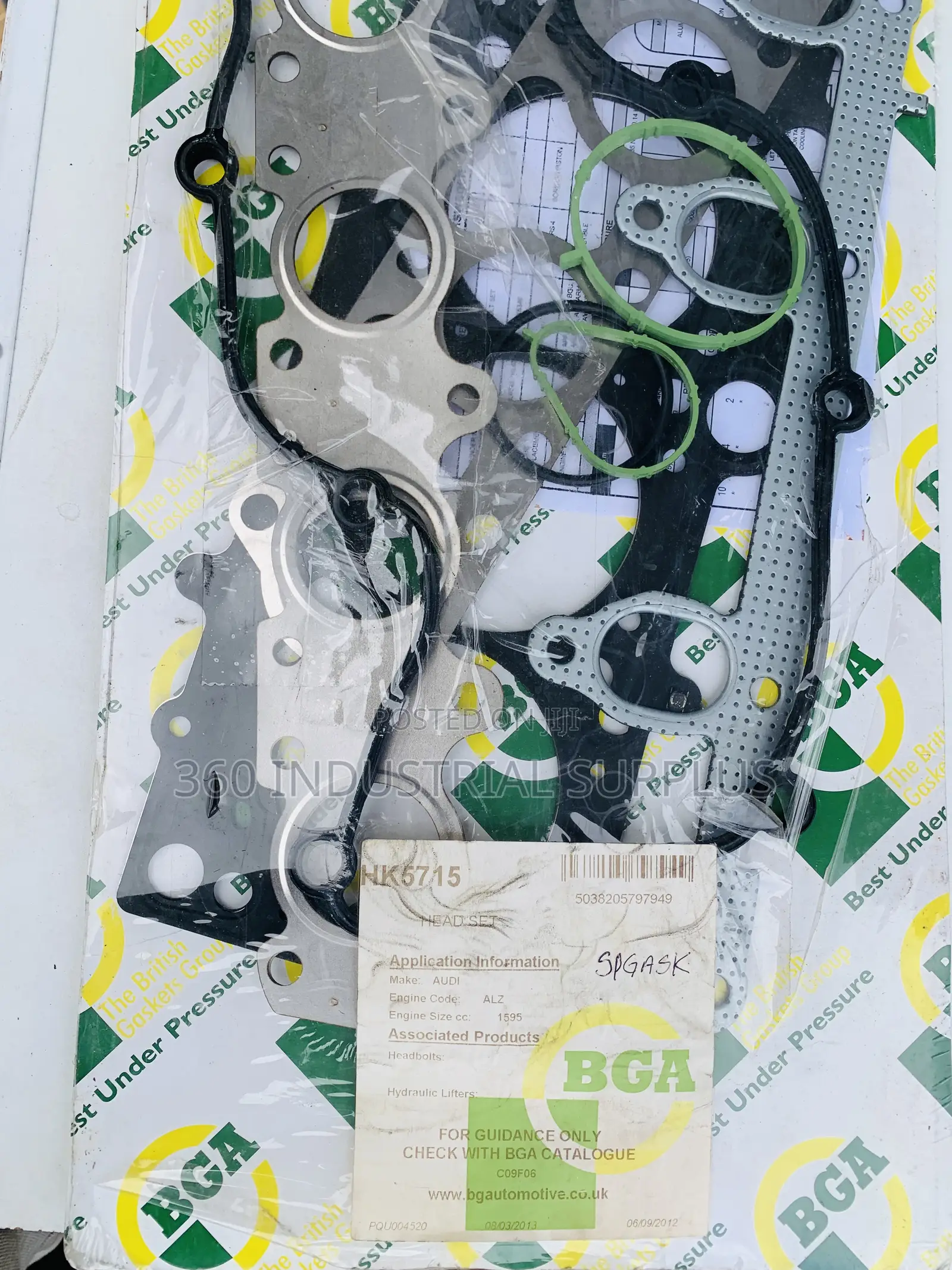 Genuine Bga Gasket Head Set Hk5715
