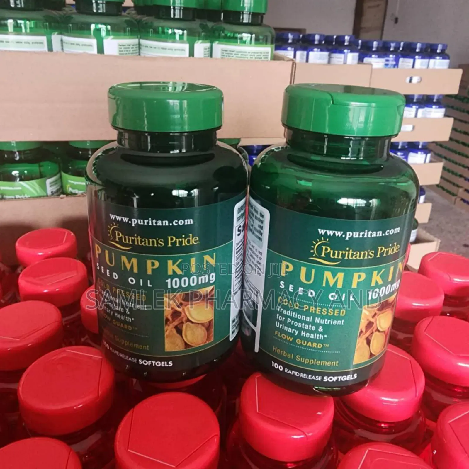 Pumpkin Seed Oil, Support Prostate Urinary Health-100count