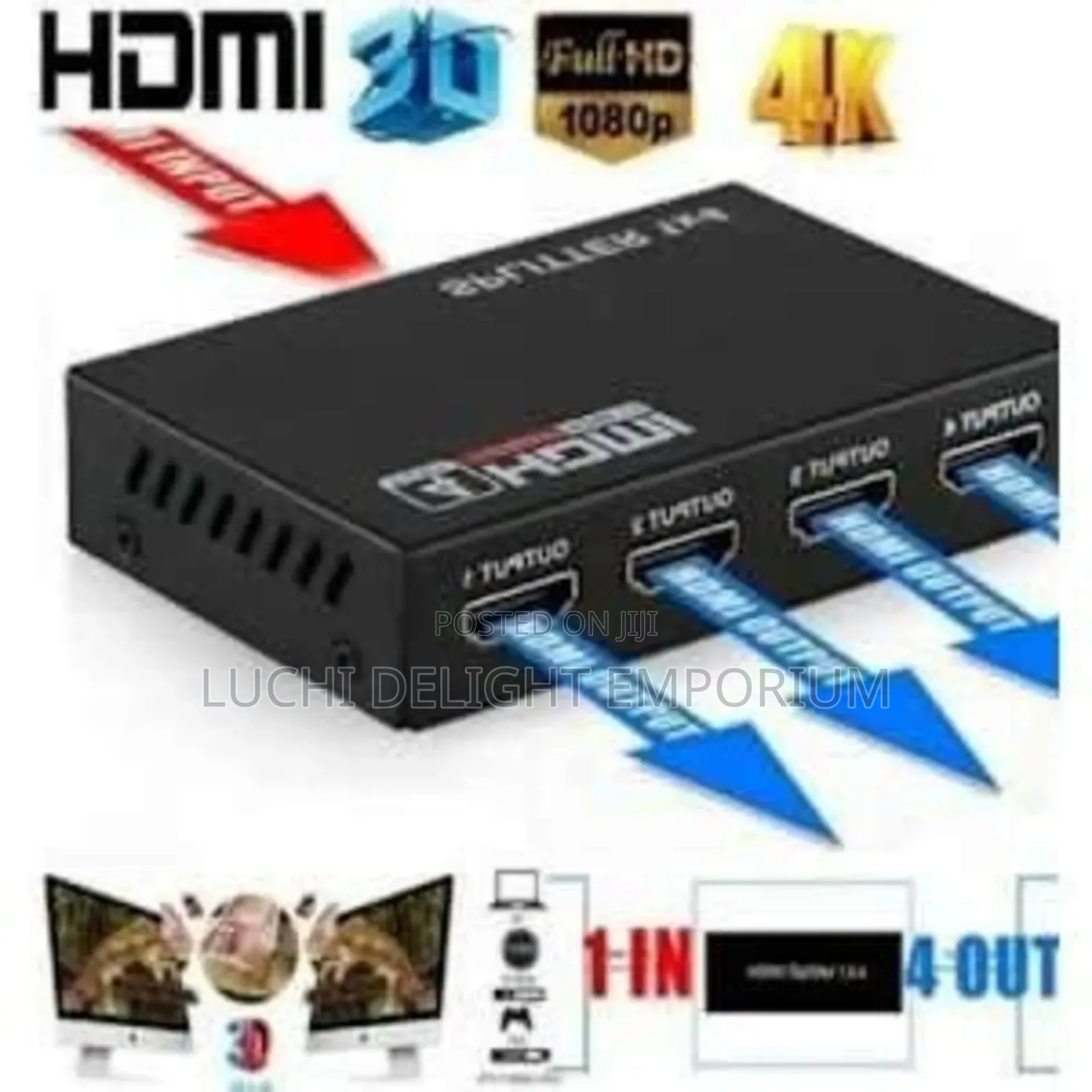Hdmi Splitter - 4 Port