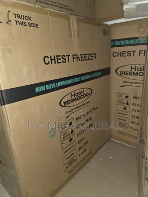 Haier Thermocool Double Door Chest Inverter Freezer