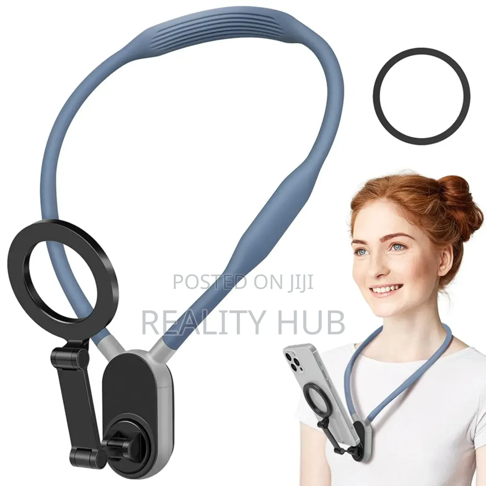 Magnetic Neck Phone Holder, Hand Free Pov/Vlog Mount, iPhone Chest