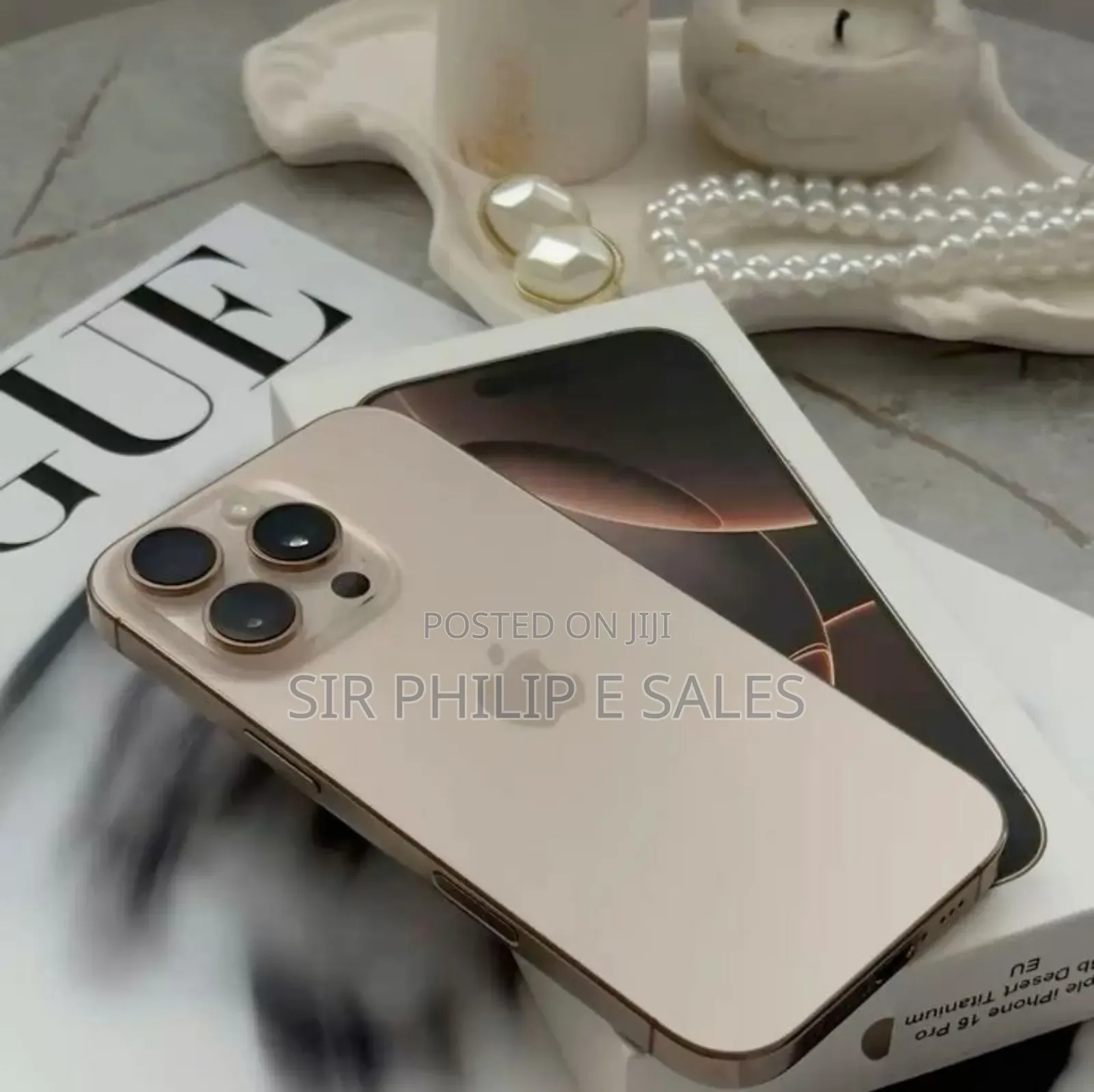 New Apple iPhone 15 Pro Max 256 GB Gold