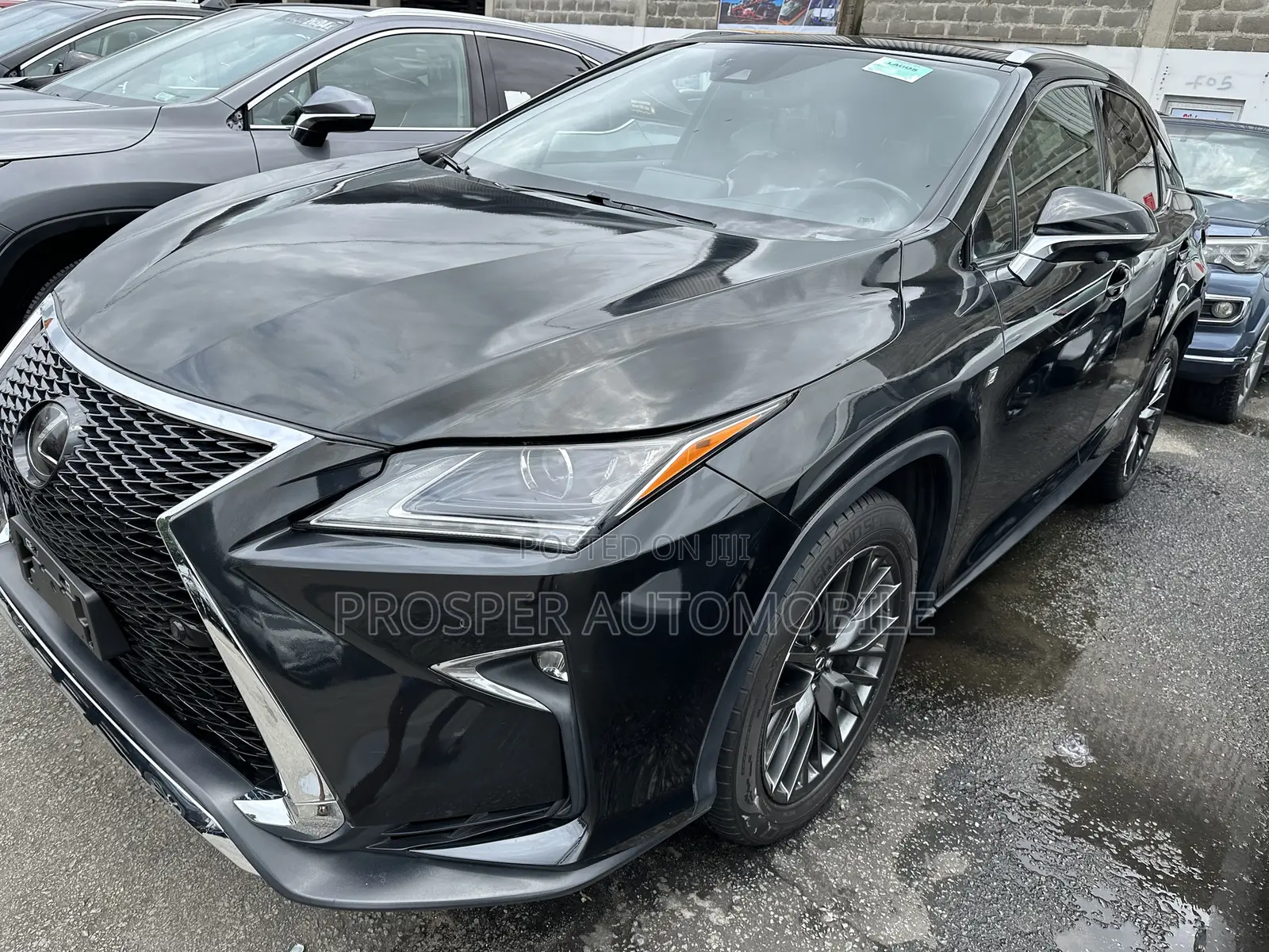 Lexus RX 350 F Sport FWD 2017 Black