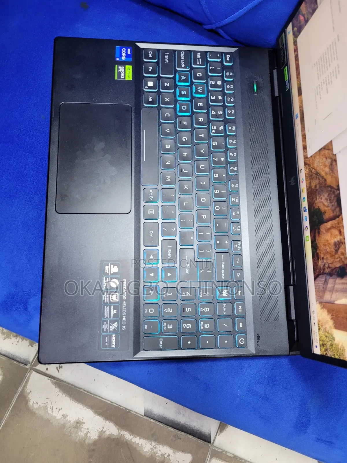 Laptop Acer Predator Helios 300 16GB Intel Core i7 SSD 512GB