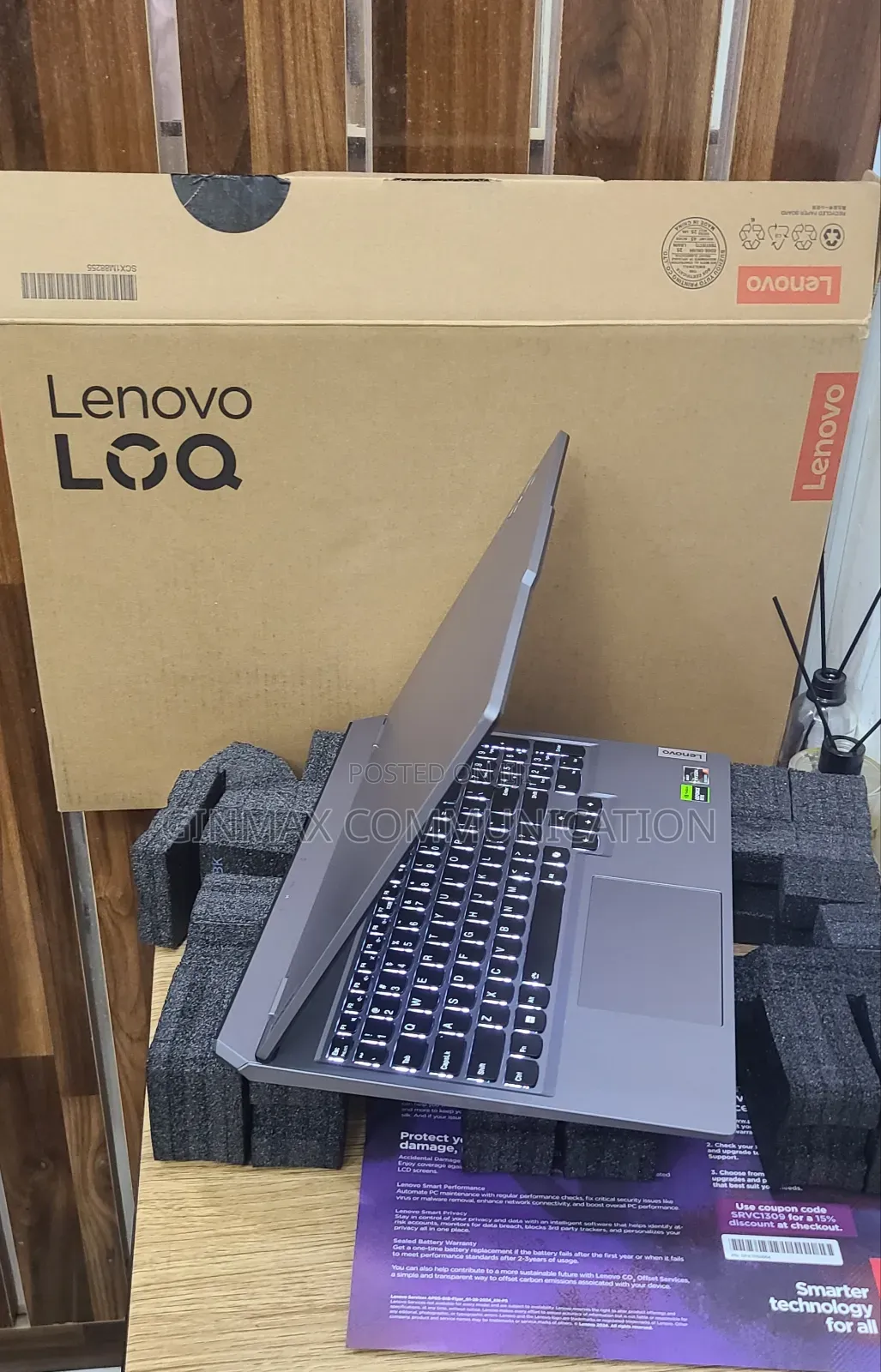 Laptop Lenovo LOQ 15ARP9 16GB Intel Core i7 SSD 1T