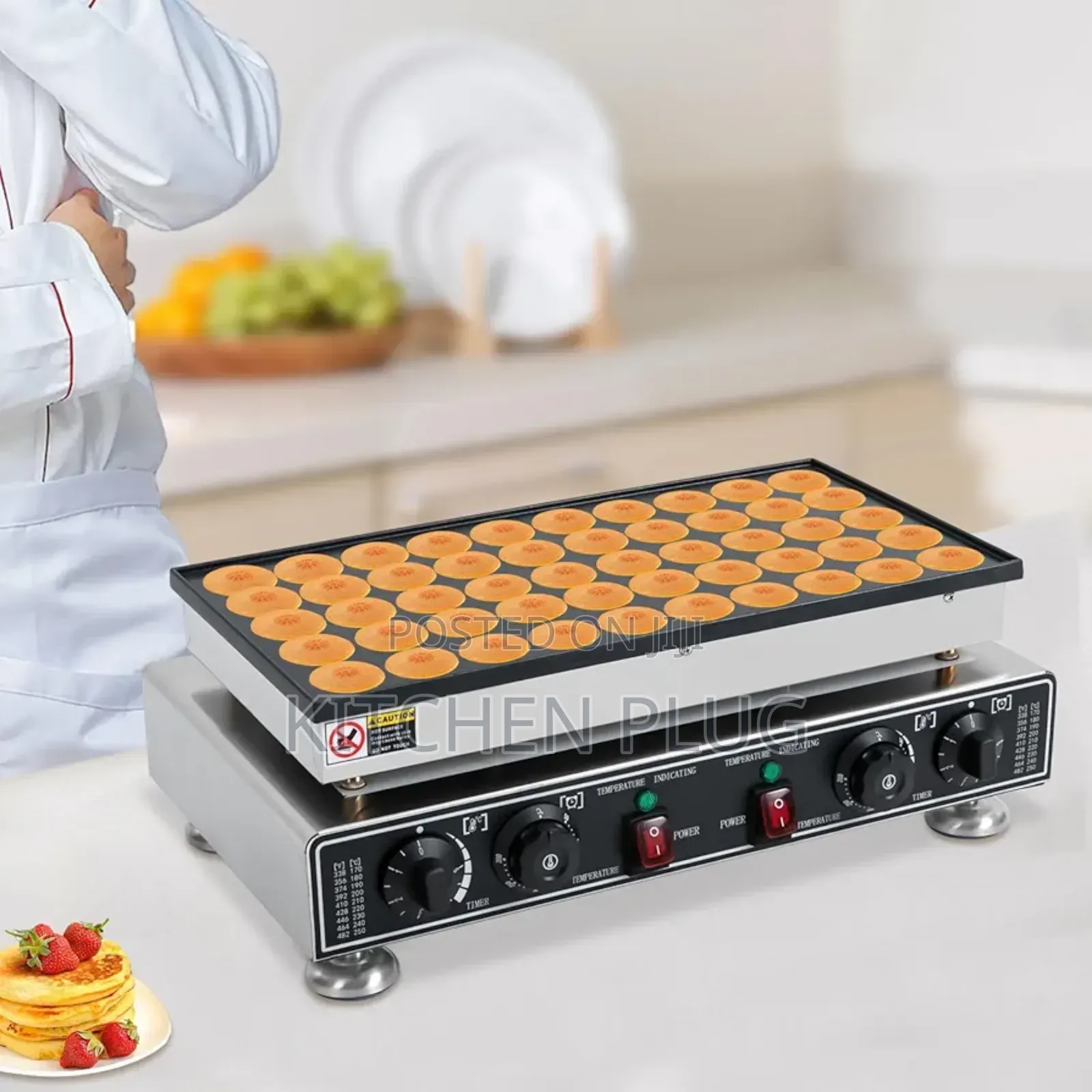 50 Holes Mini Pancake Maker