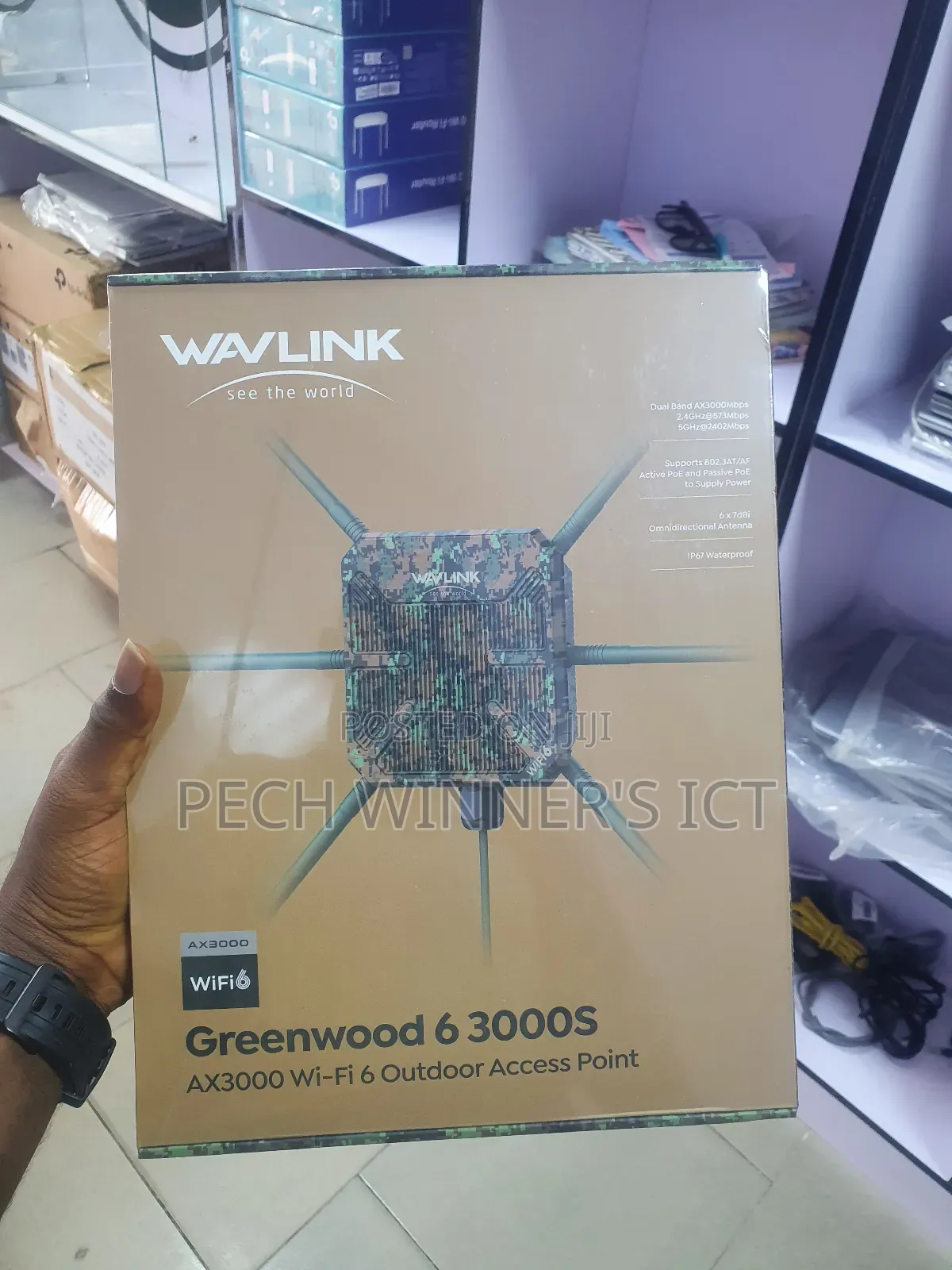 Wavelink Ax3000 Wifi6 Access Point.