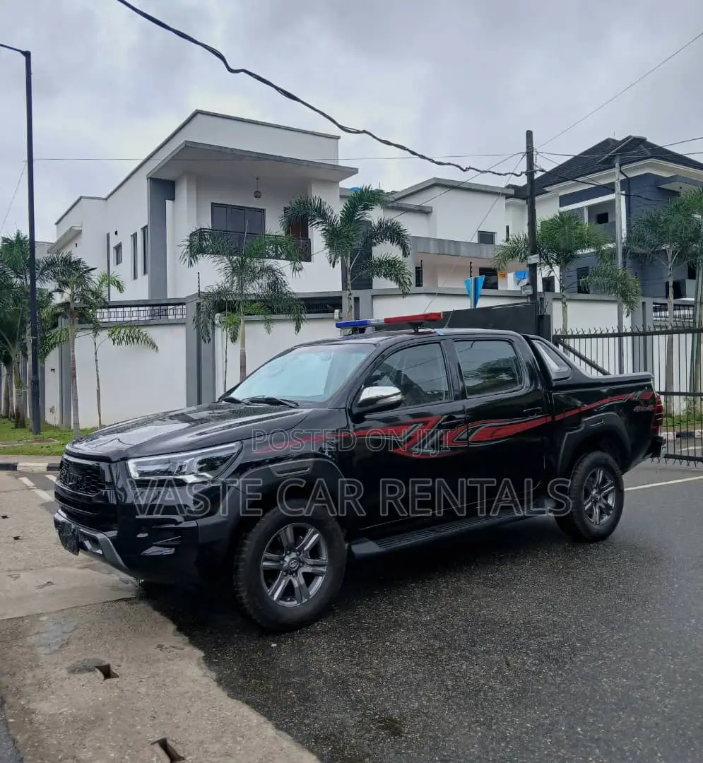 Toyota Hilux Pickup For Hire – Security Mobility Use