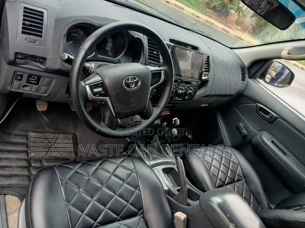 Toyota Hilux Pickup For Hire – Security Mobility Use