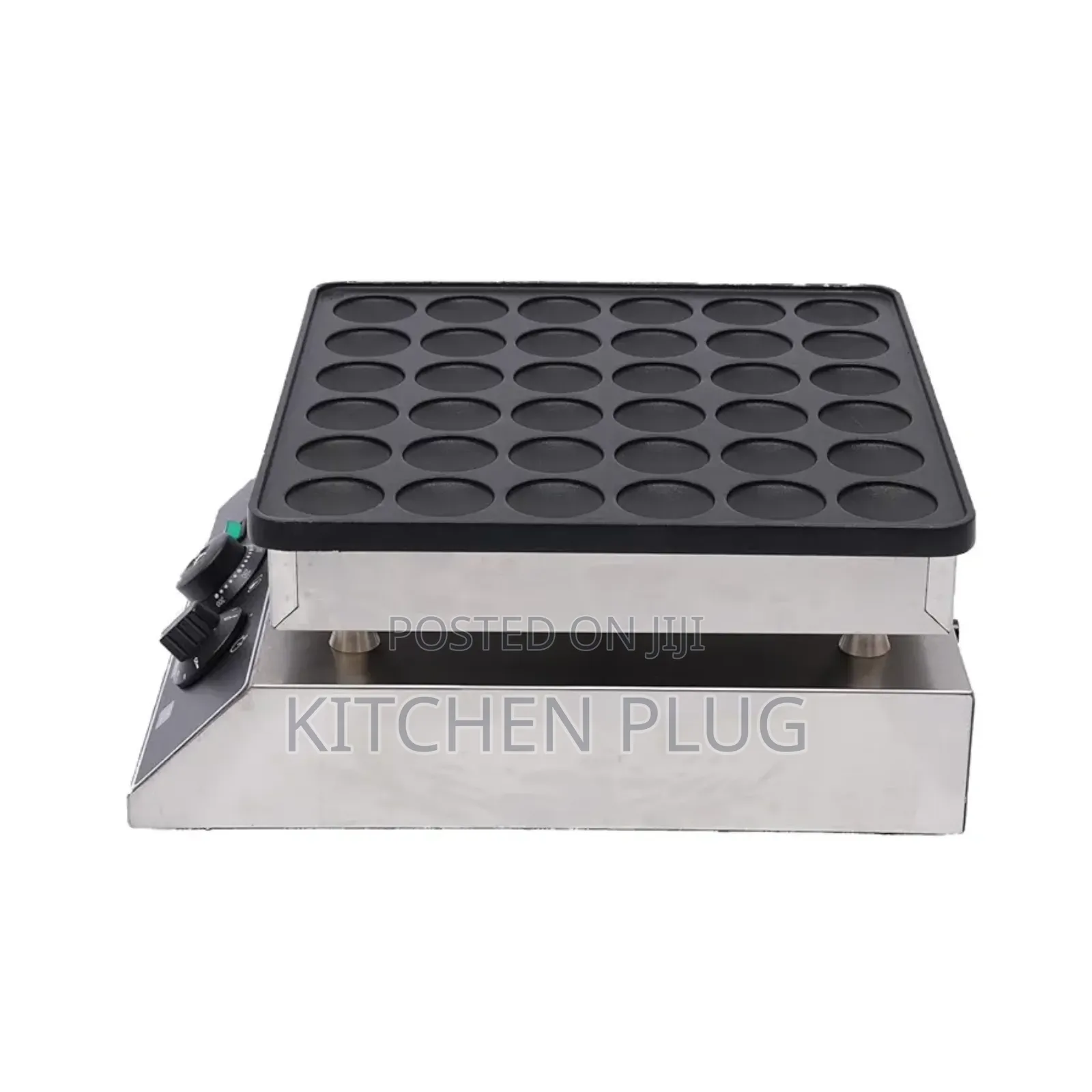 36 Holes Mini Pancakes Maker 1000w Commercial (13.58" X 15.94 X 7.28)