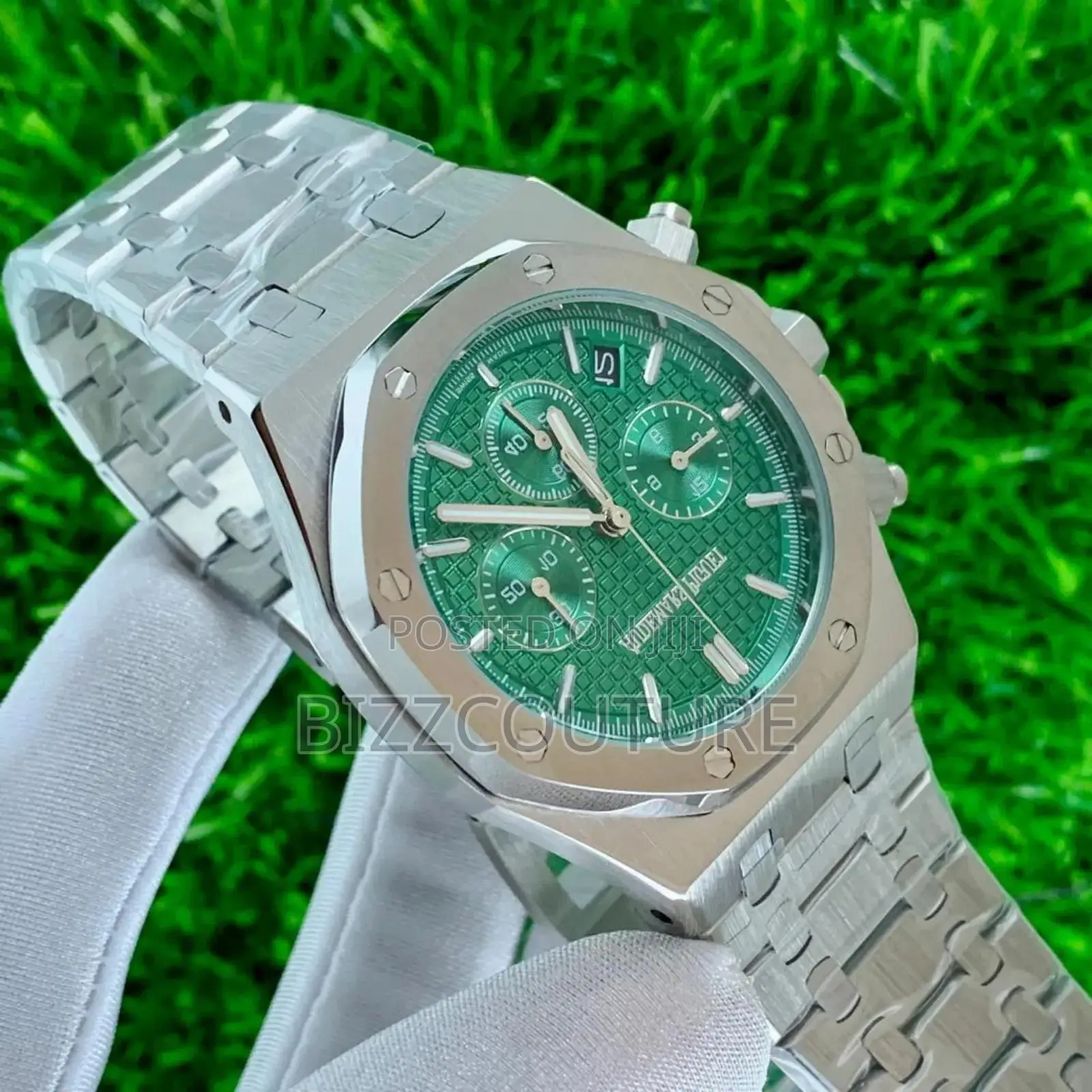 Original Audemars Piguet Silver Stainless Steel Quartz Watch