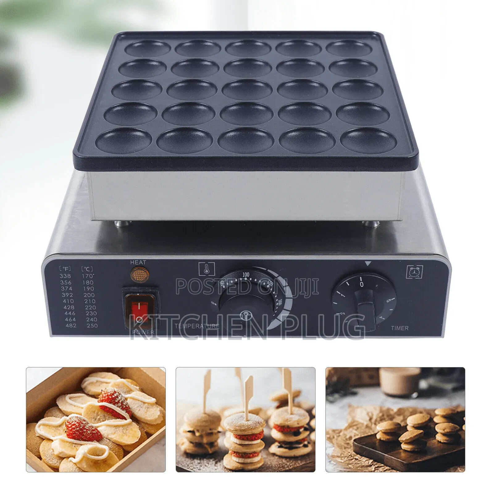 25 Holes Mini Pancake Maker