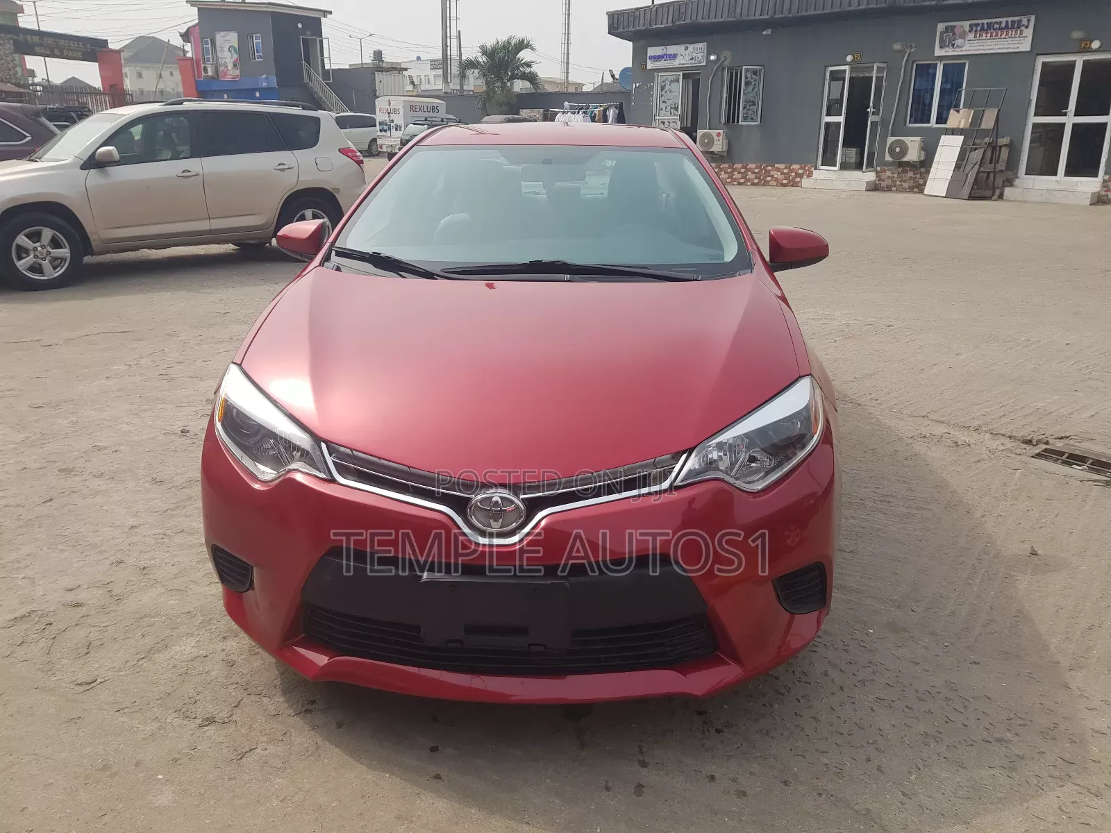Toyota Corolla L 4dr Sedan (1.8L 4cyl 4A) 2015 Red