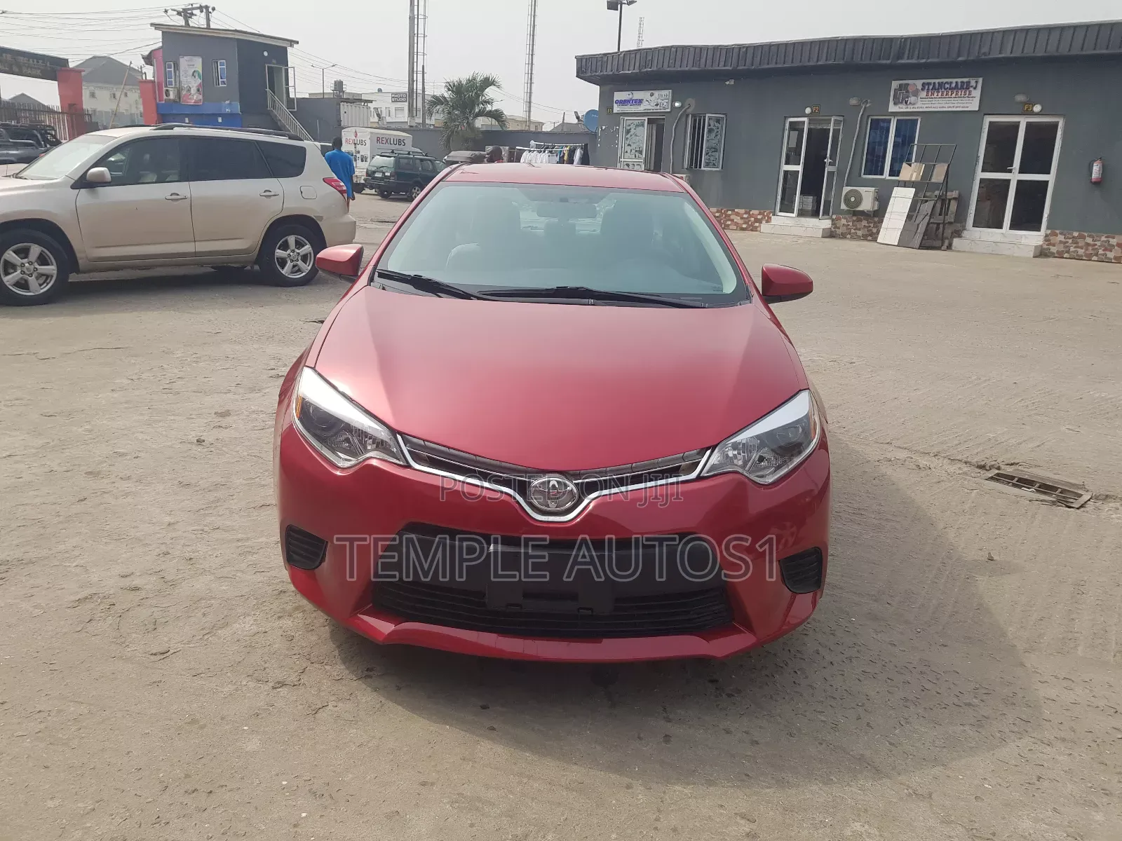Toyota Corolla L 4dr Sedan (1.8L 4cyl 4A) 2015 Red