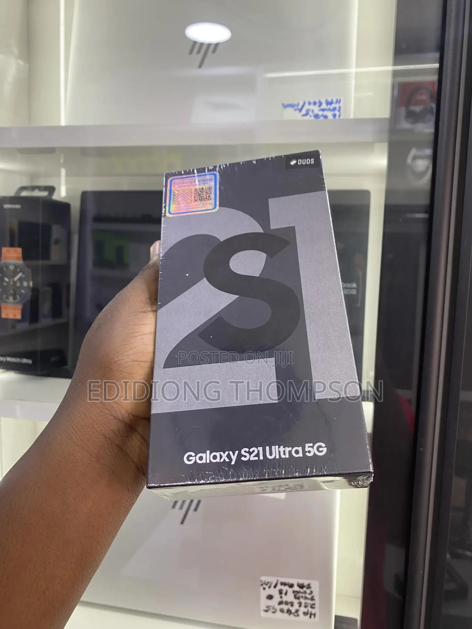 New Samsung Galaxy S21 Ultra 5G 128 GB Black