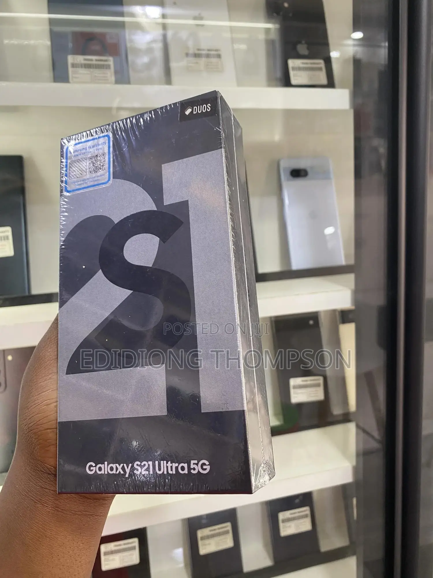 New Samsung Galaxy S21 Ultra 5G 128 GB Black