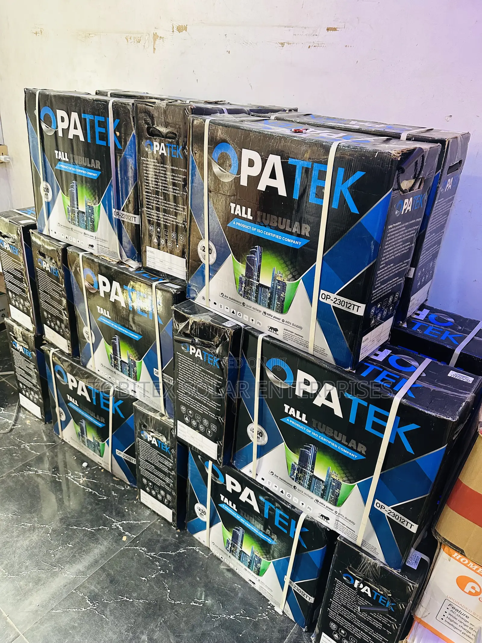 230ah Tubular Batteries Opatek