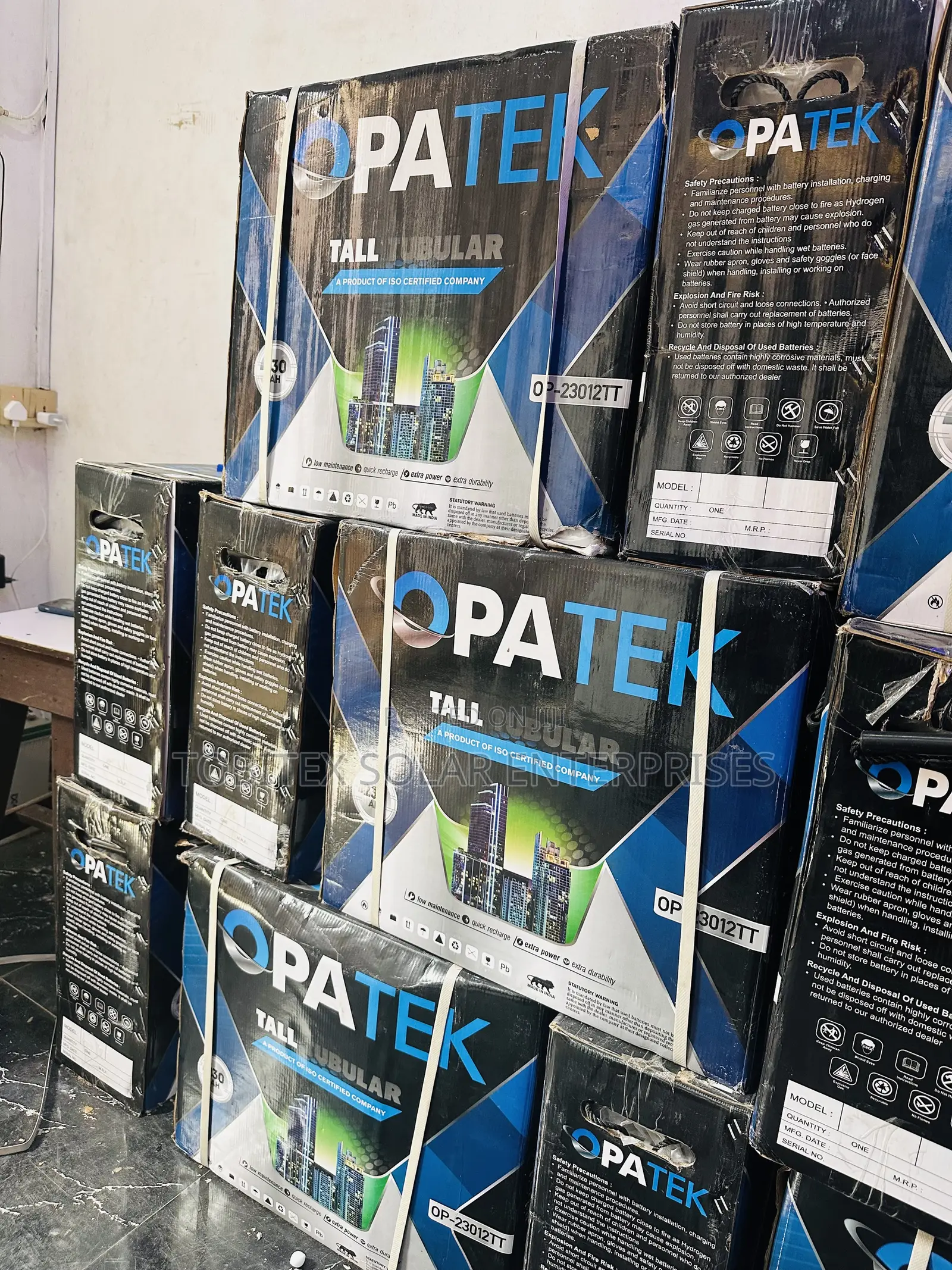 230ah Tubular Batteries Opatek