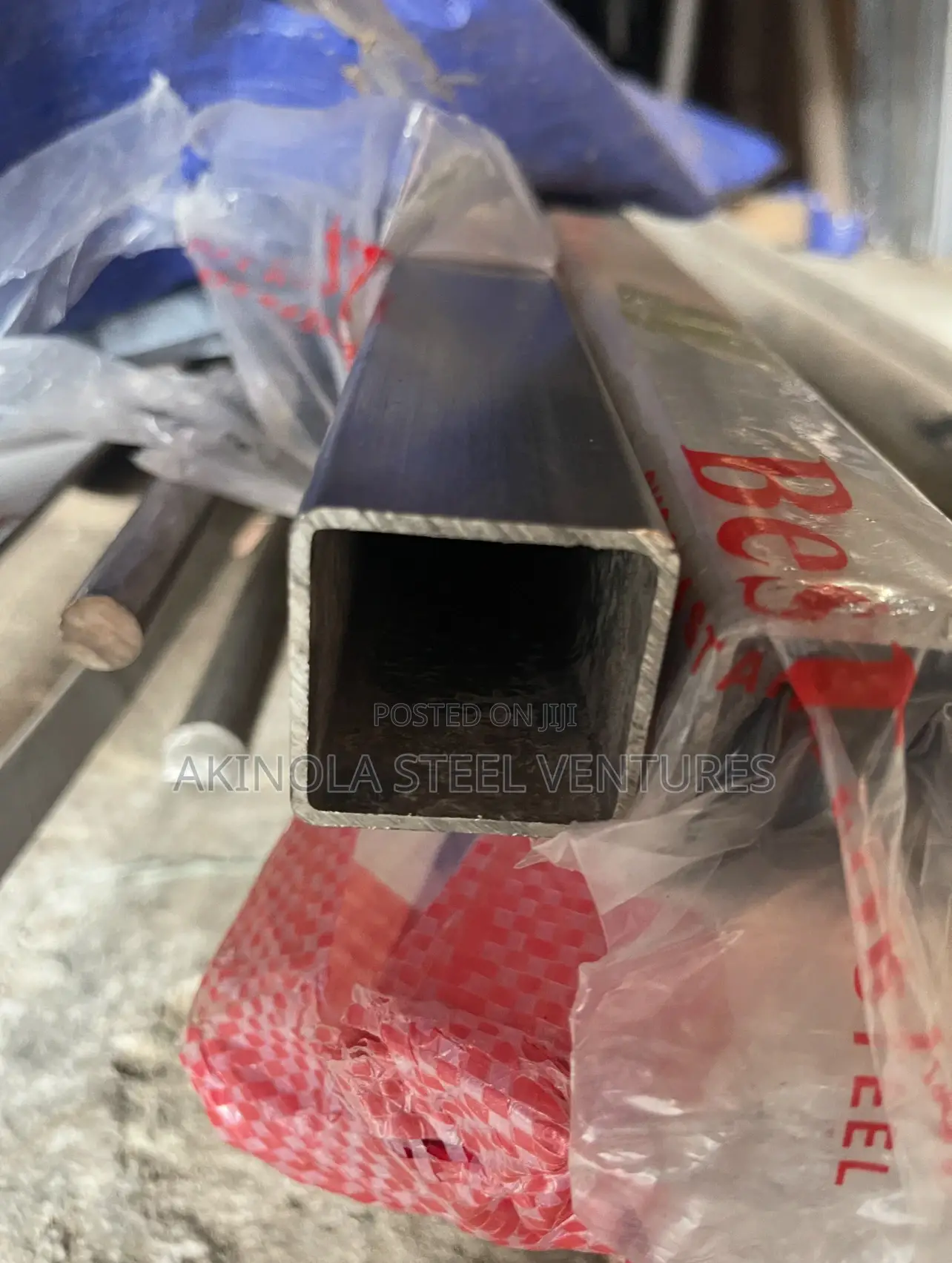 40 X 40 by 2mm Thickness Stainless Steel Square Pipe