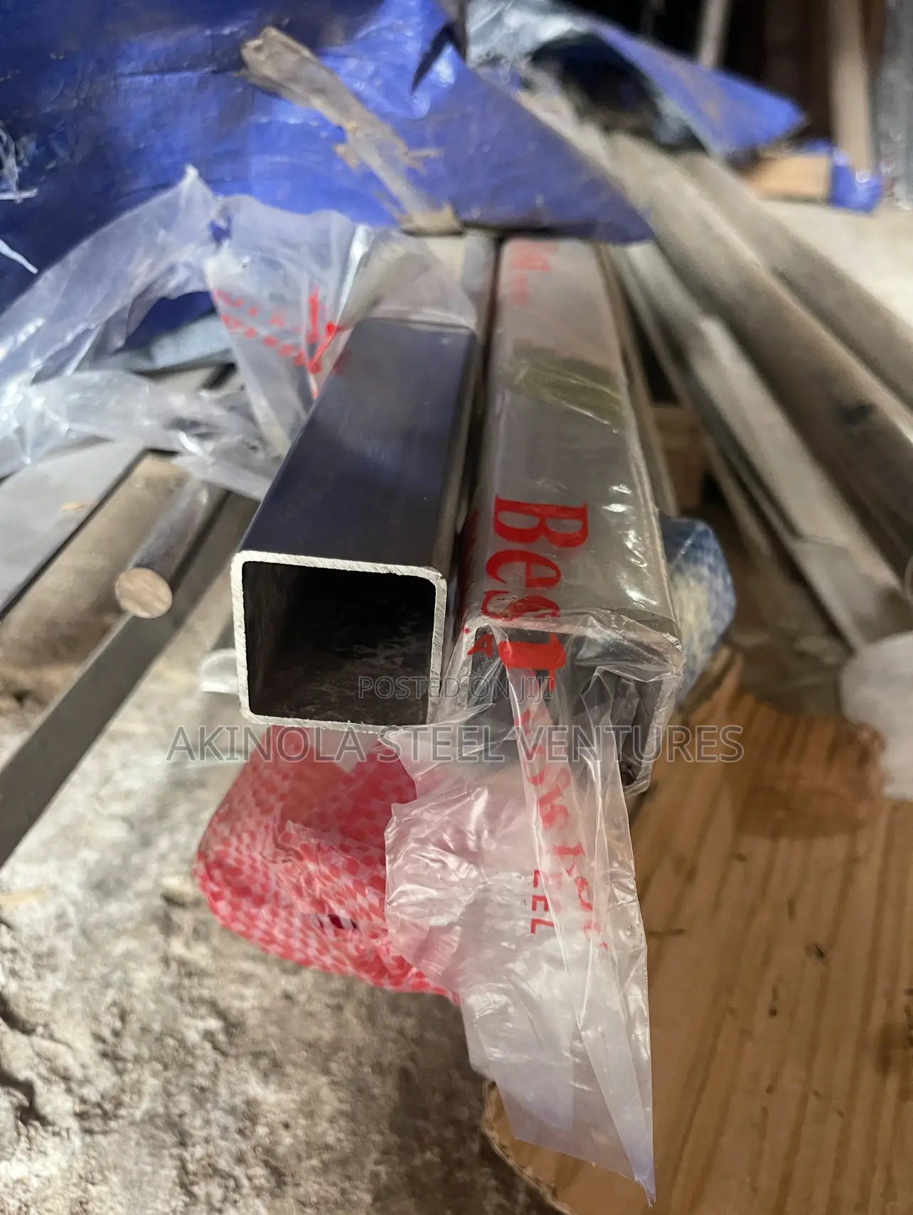 40 X 40 by 2mm Thickness Stainless Steel Square Pipe