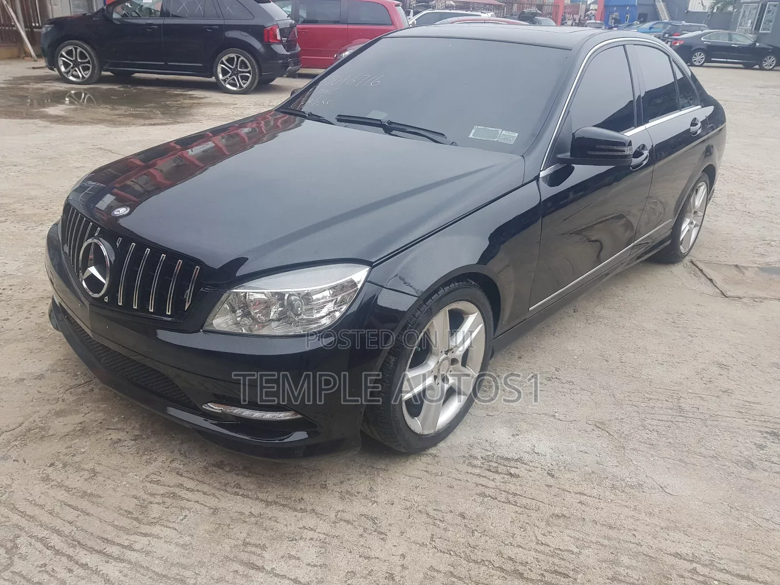 Mercedes-Benz C300 Luxury 4Matic Sedan AWD (3.0L 6cyl 7A) 2011 Black