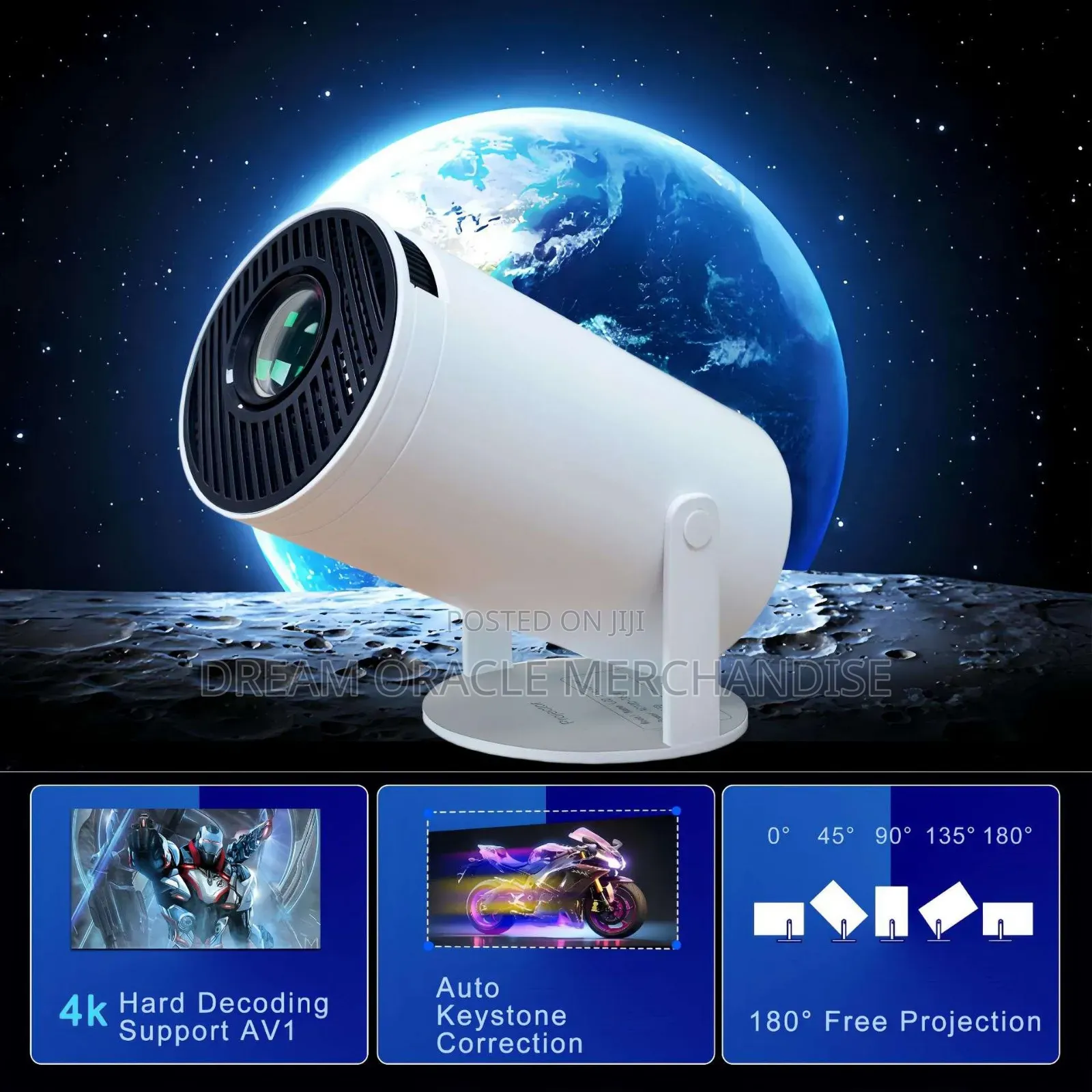 Hy300 Plus Smart Andriod Projector