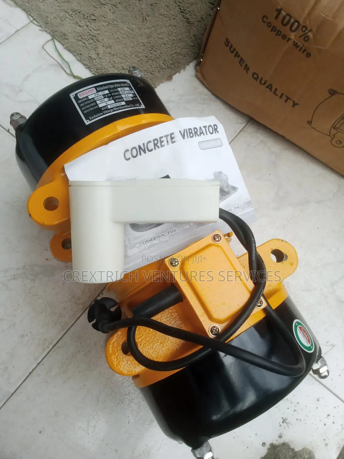 Power Point Super Quality Plate Vibrator Motor
