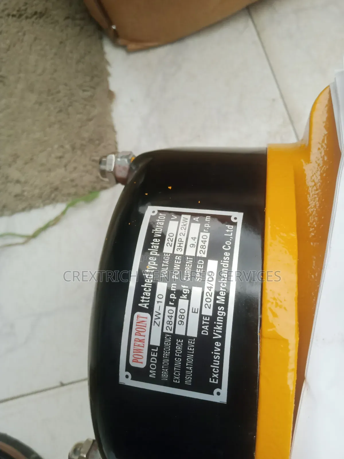 Power Point Super Quality Plate Vibrator Motor