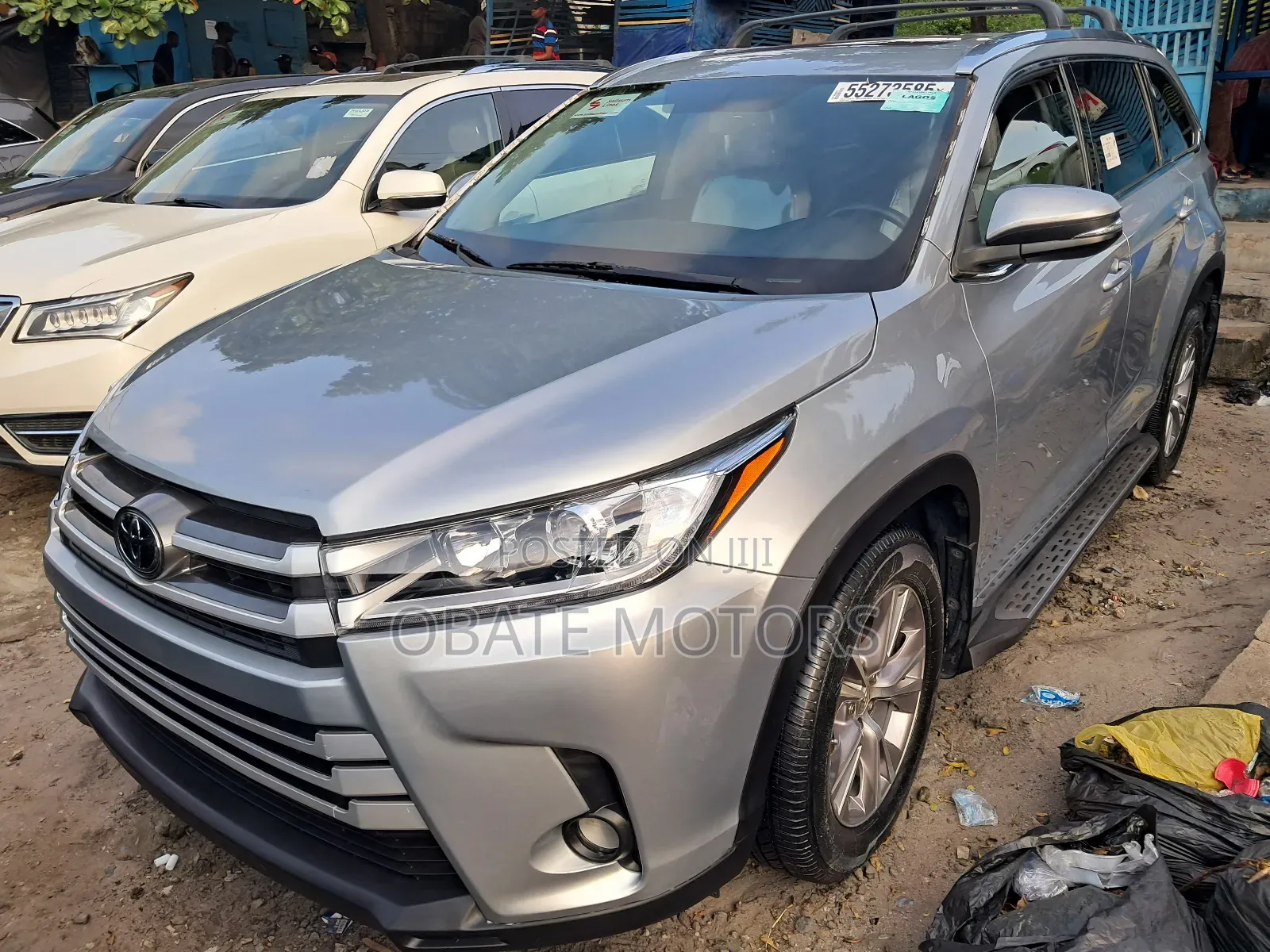 Toyota Highlander XLE V6 4x2 (3.5L 6cyl 6A) 2016 Silver