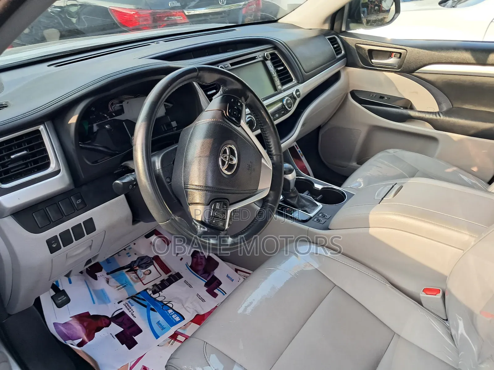 Toyota Highlander XLE V6 4x2 (3.5L 6cyl 6A) 2016 Silver