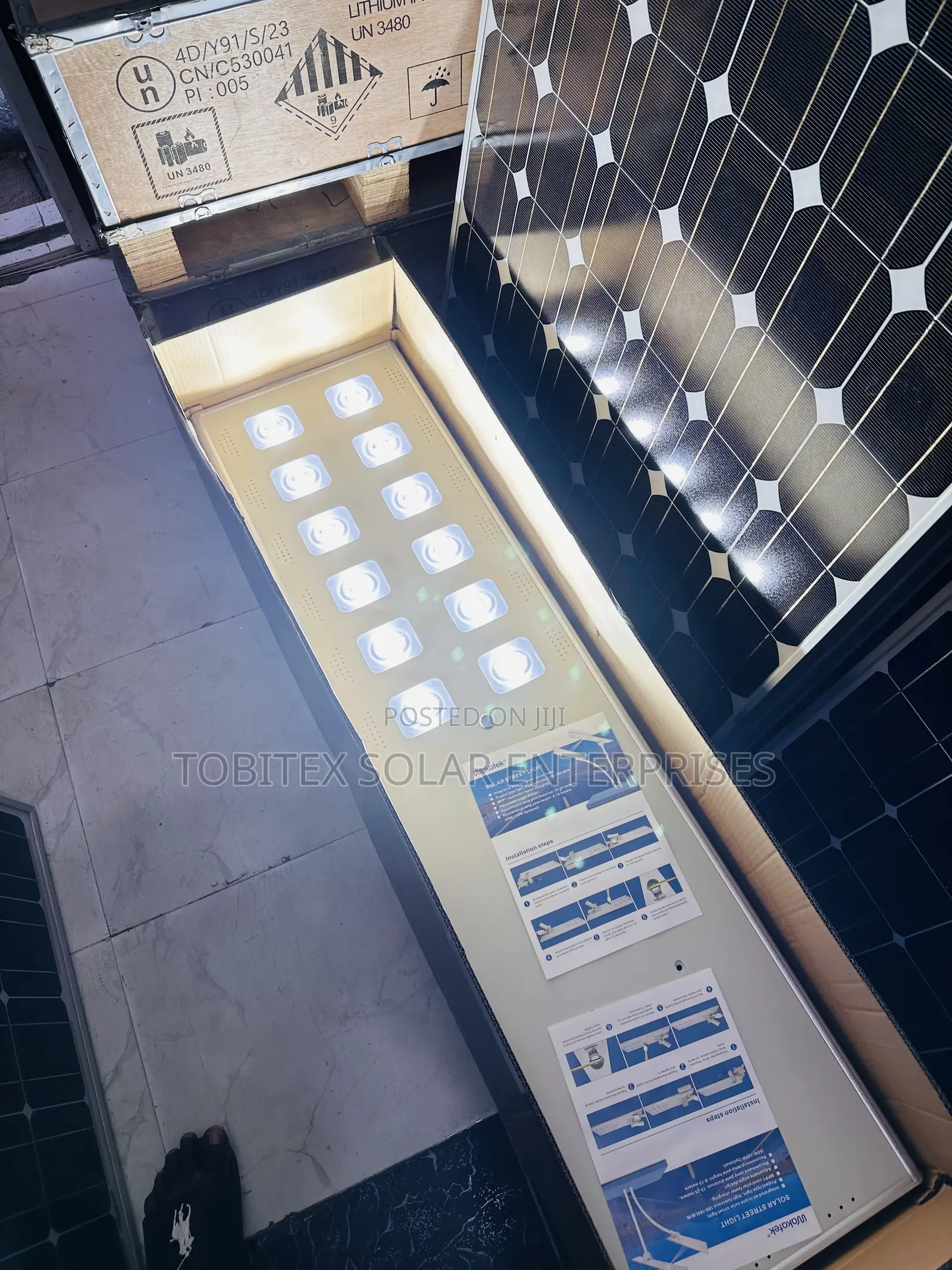 100w Cworth All in One Solar Light